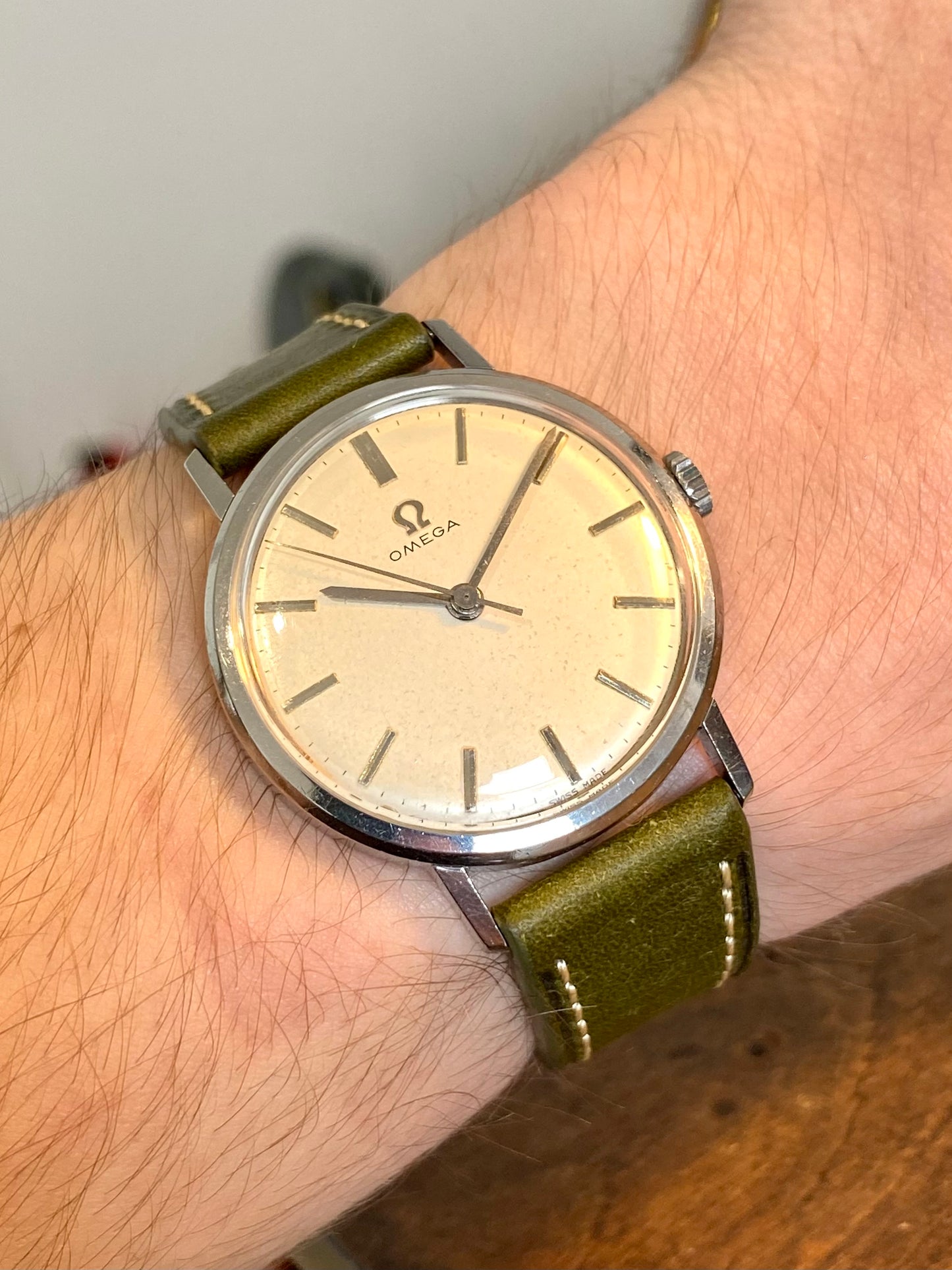 Omega Montre Vintage Mécanique Cal.286 Réf.131.002-62-SC 1962
