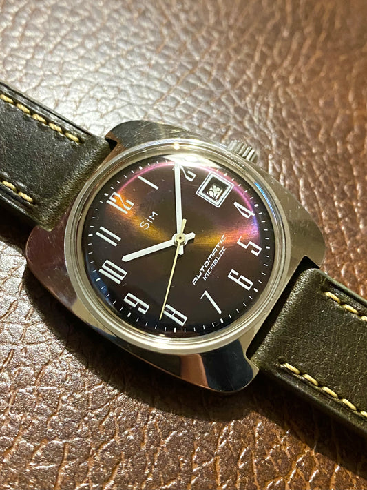 SIM Automatic Montre Vintage Mécanique 1970