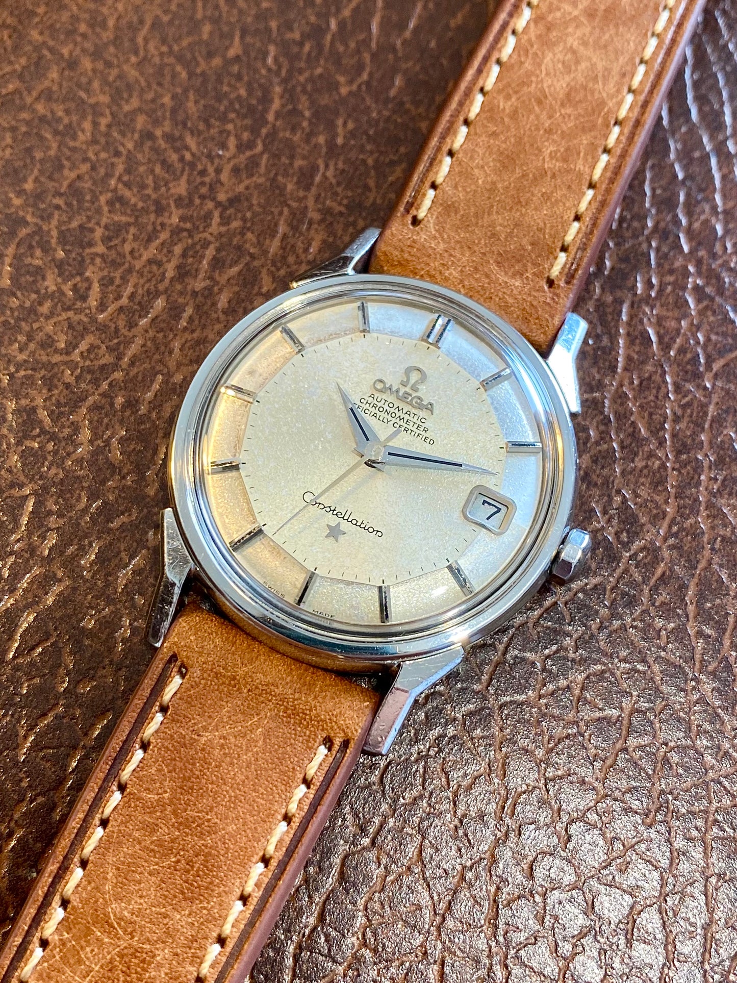 Omega Constellation Pie-Pan Automatic Montre Vintage 168.005 Cal.564 Mécanique 1968