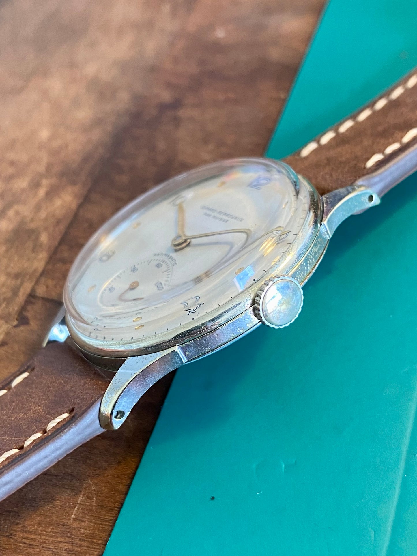 Girard-Perregaux Fab Suisse Antimagnetic Cal.1227 Montre Vintage Mécanique 1950