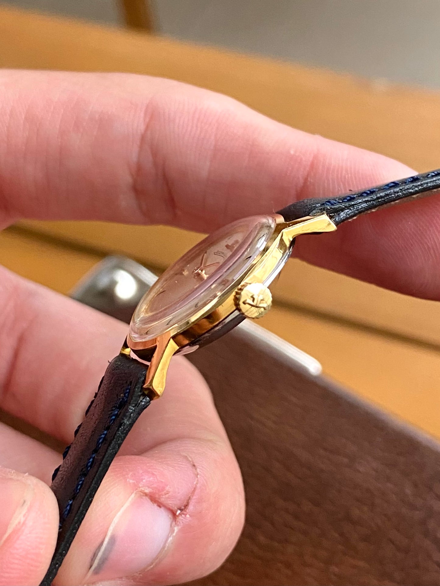 Jaeger-LeCoultre Lady Montre Femme Plaqué Or Vintage Mécanique 1960