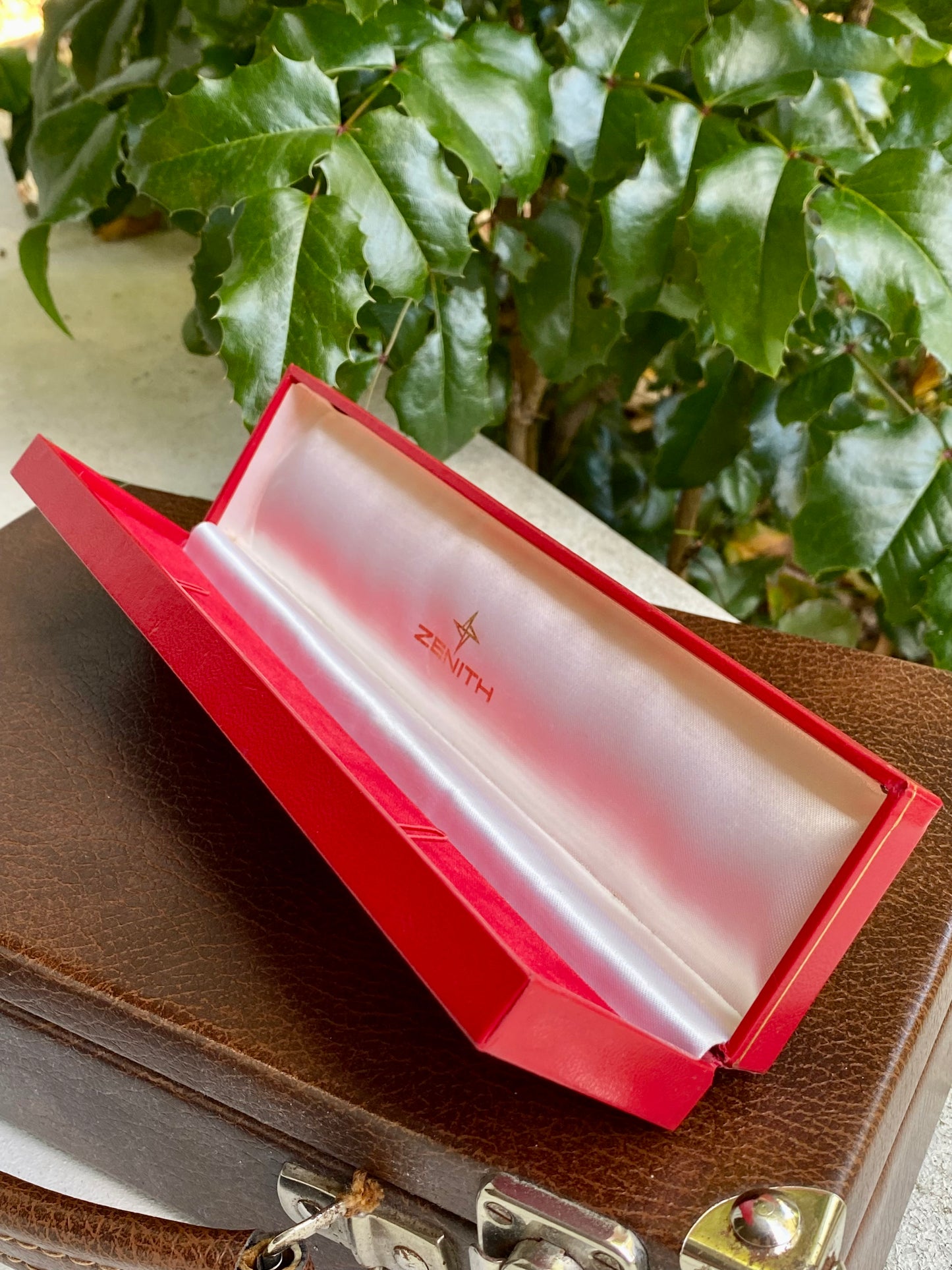 Zénith Écrin de Montre Vintage - Étui Boîte de Rangement