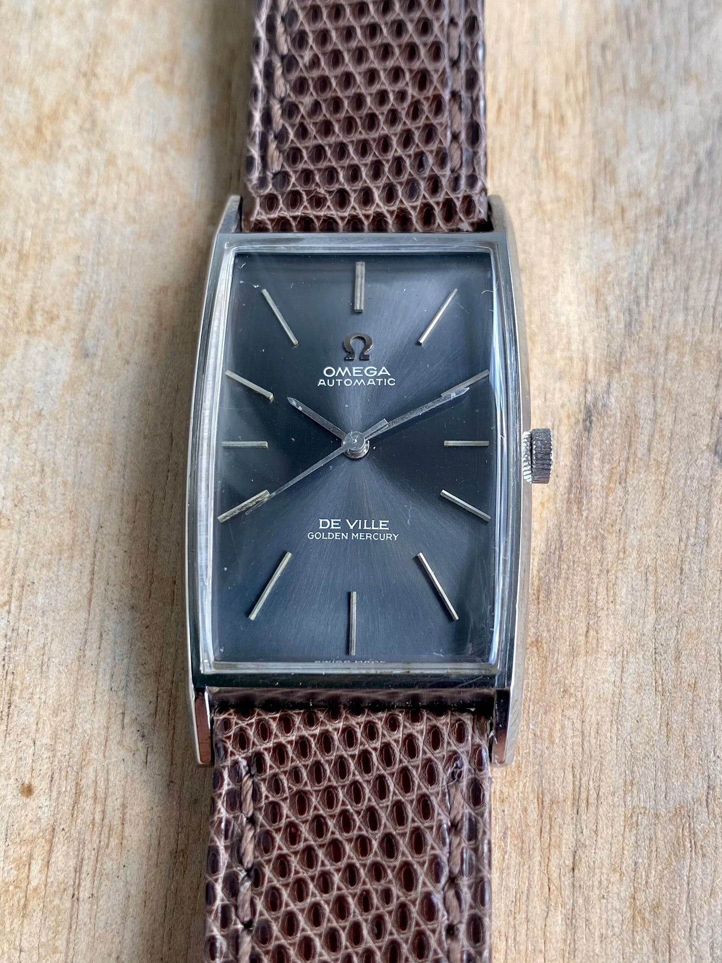 Omega DeVille Golden Mercury Automatic 161.034 Cal.671 Montre Vintage 1966