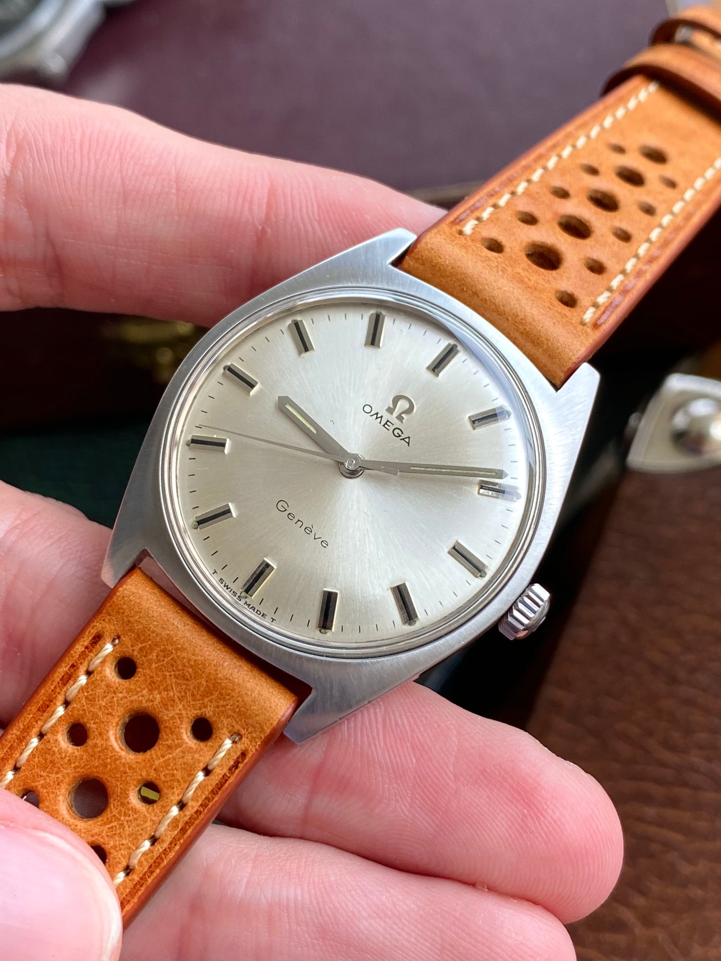 Omega Genève 135.041 - Montre Vintage Mécanique - Cal.601 Suisse 1969