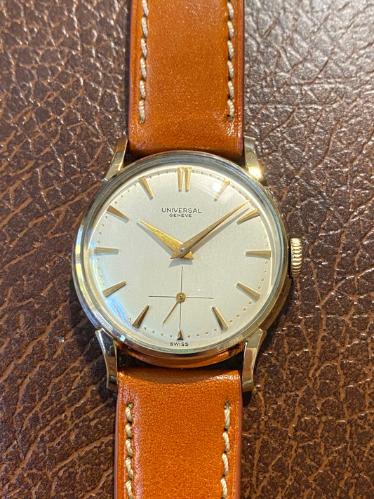 Universal Genève Cal.330 Montre Vintage Mécanique 10k GoldFilled StarCase - 1950