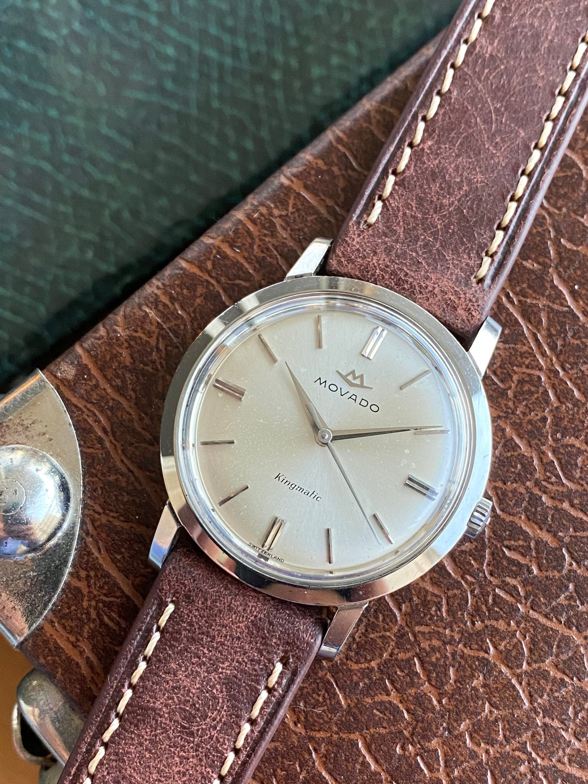 Movado Kingmatic Sub-Sea Suisse - Montre Vintage Automatic Cal.531 - 1960