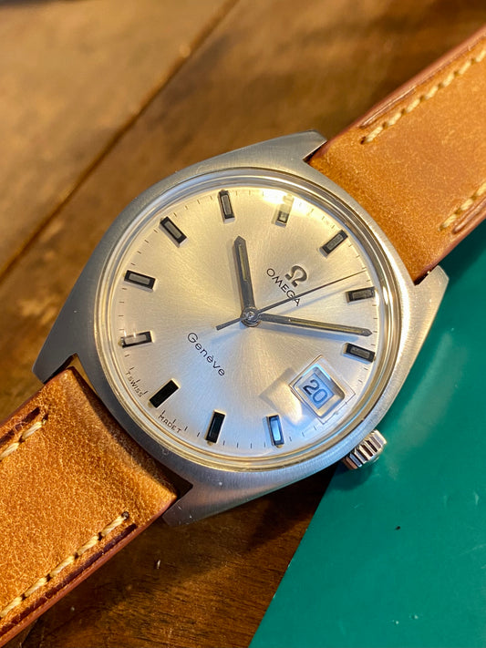 Omega Genève Cal.613 Montre Vintage Réf. 136.041 Mécanique 1968