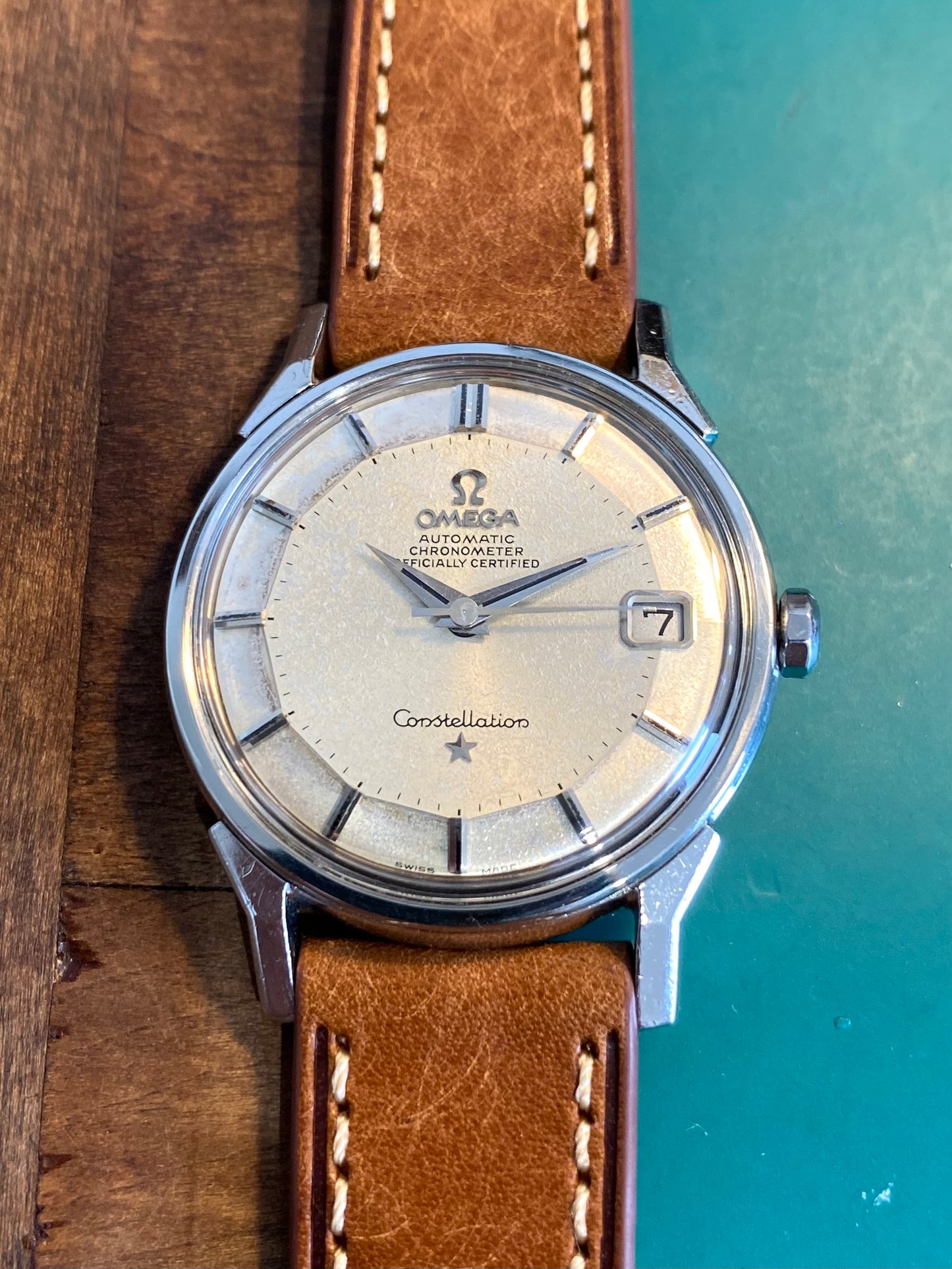 Omega Constellation Pie-Pan Automatic Montre Vintage 168.005 Cal.564 Mécanique 1968