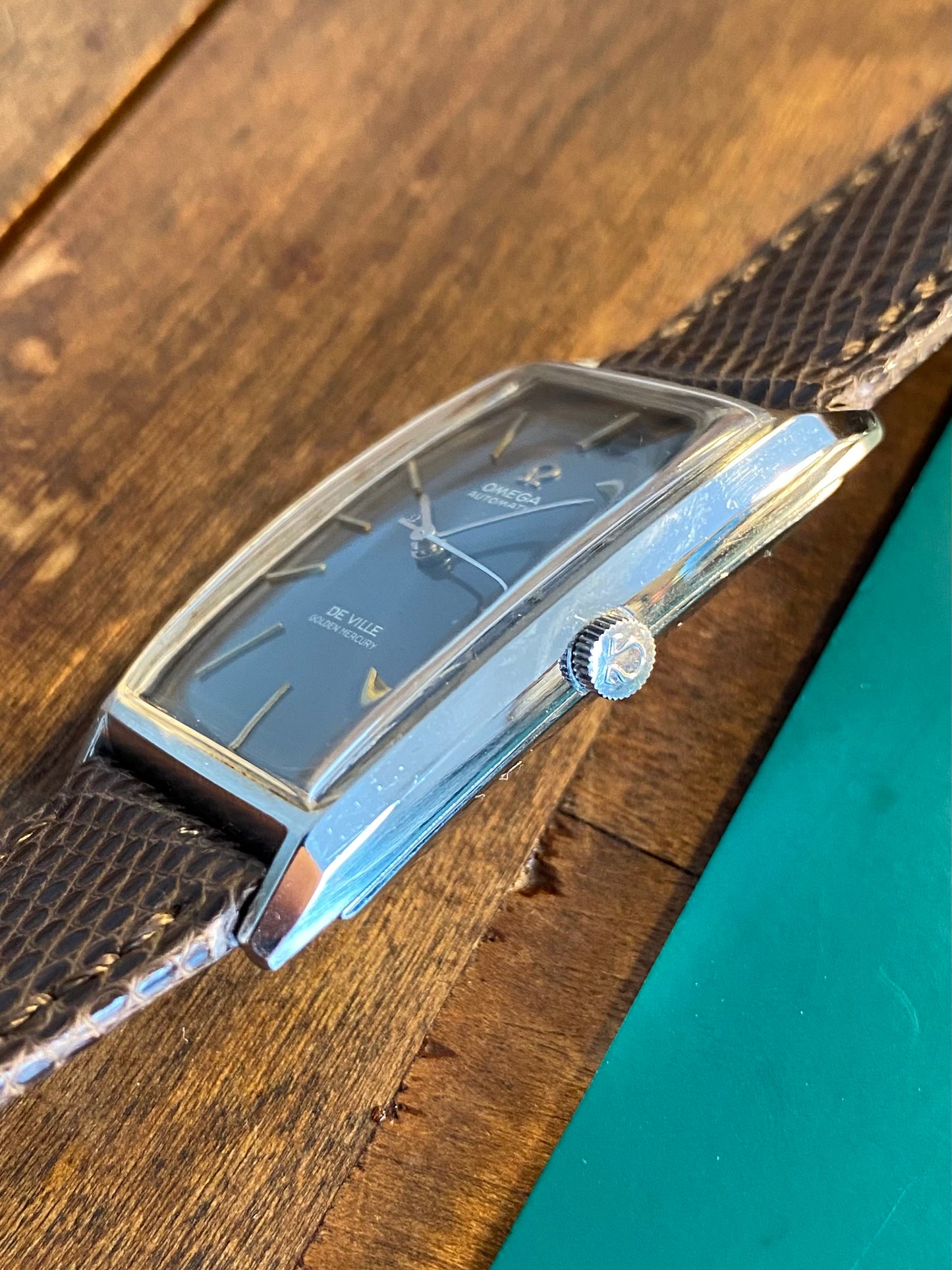 Omega DeVille Golden Mercury Automatic 161.034 Cal.671 Montre Vintage 1966