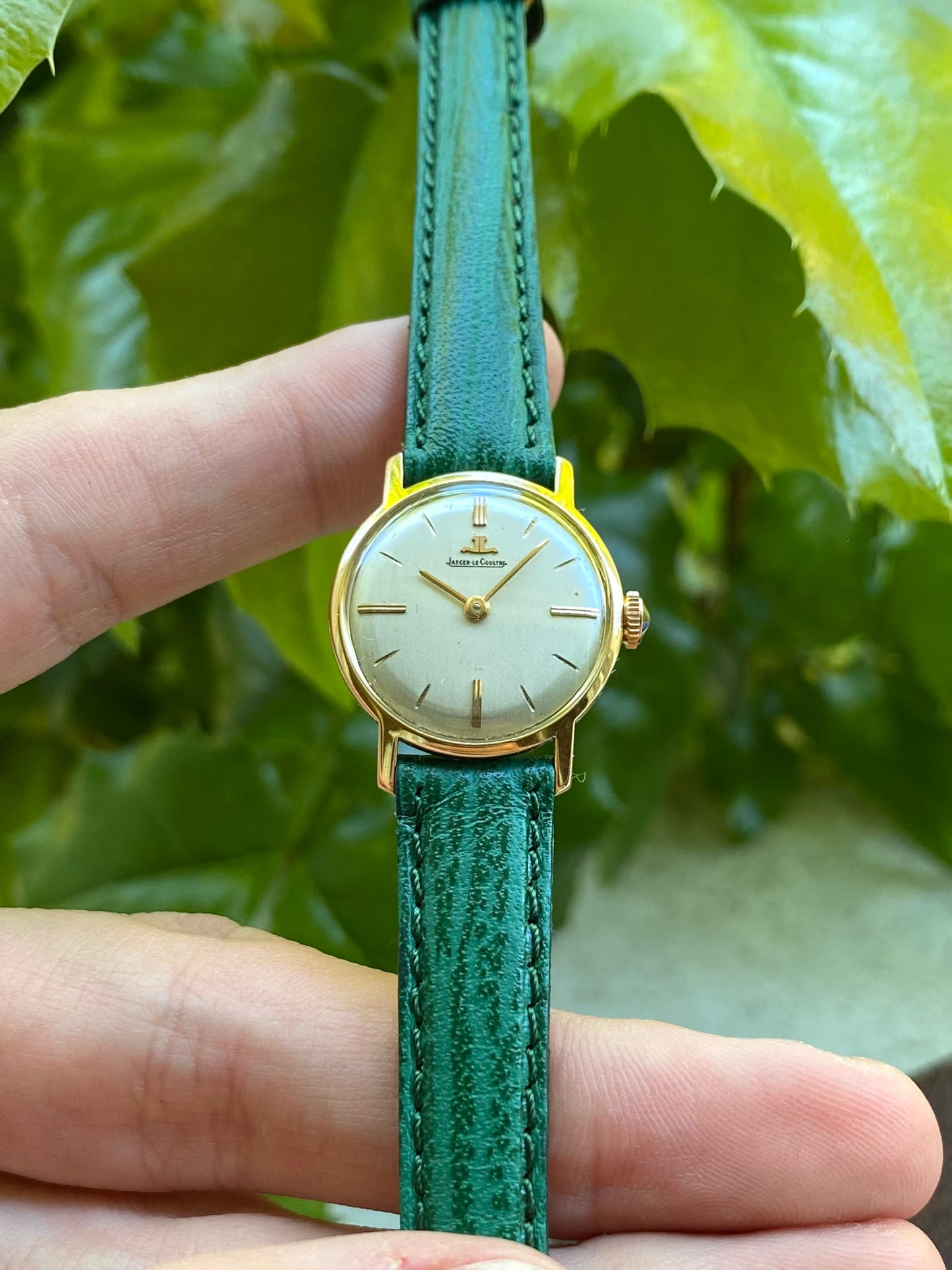Jaeger-LeCoultre Lady en Or Rose 18k 750/1000 Montre Vintage Mécanique Dame 1960 + Boîte