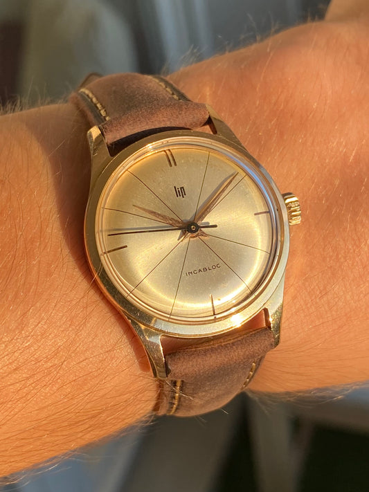 LIP R23 Cross Hair Montre Vintage Mécanique 1960