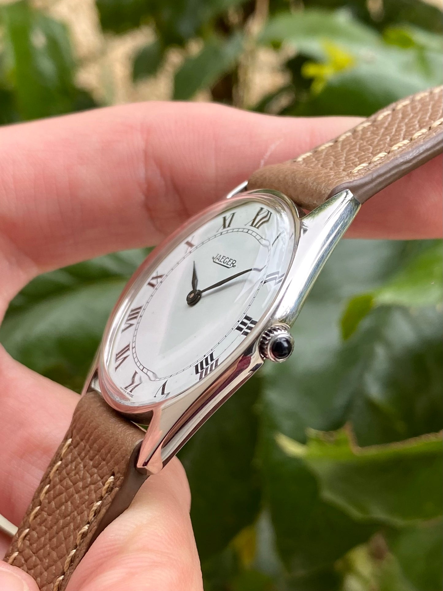 Jaeger Extra Fine Montre Vintage Mécanique Slim Mécanique Peseux 7001 - 1960