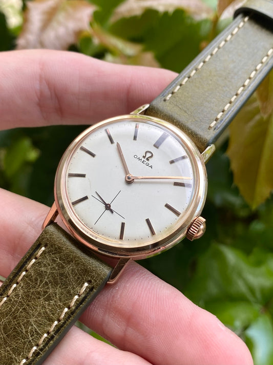 Omega Montre Vintage Mécanique Plaqué Or Cal.269 Réf. 121.002-62 - 1962
