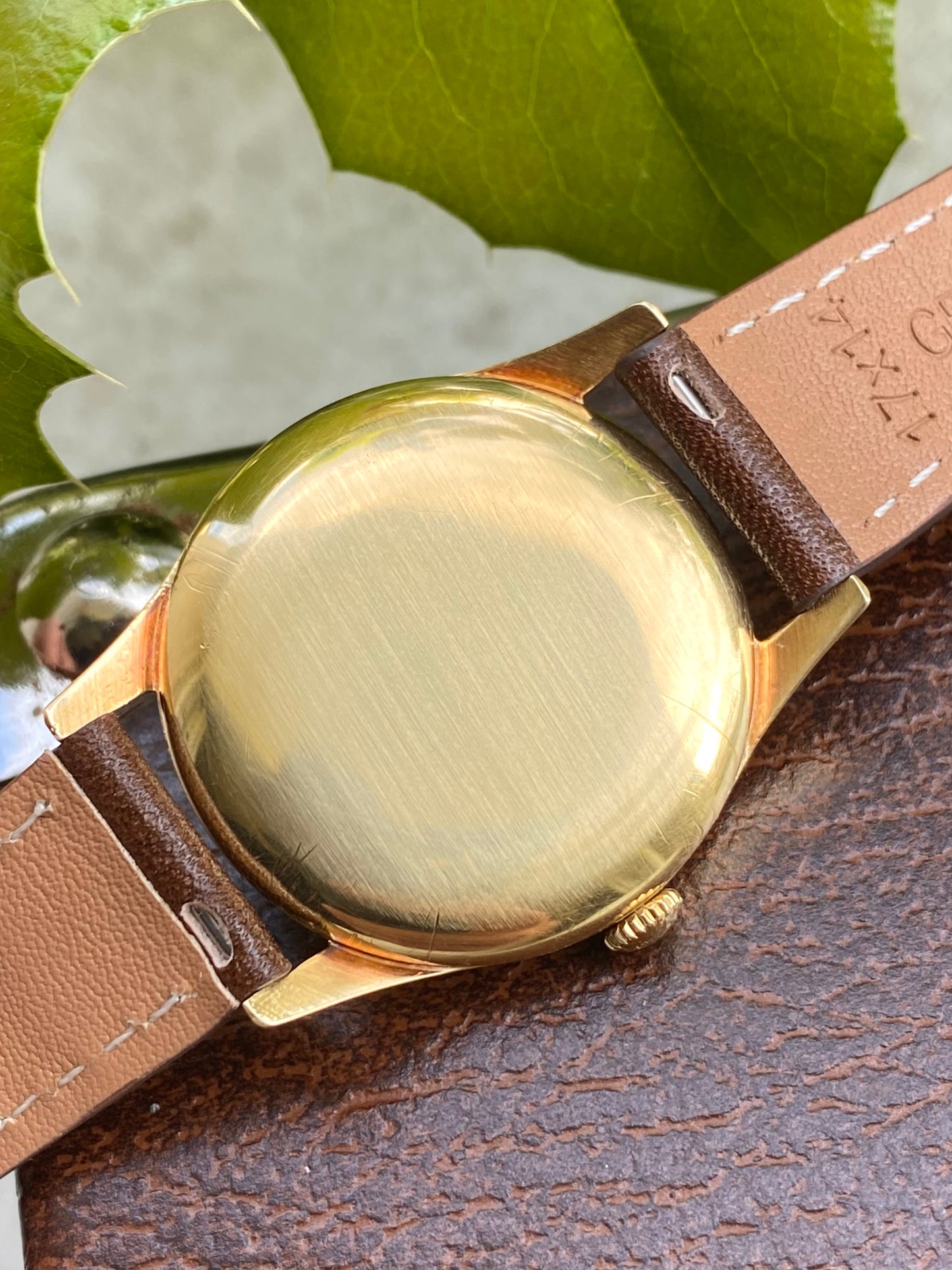 Longines Or Jaune 18k 750/1000 Montre Vintage Mécanique Cal. 23.ZS - 1955
