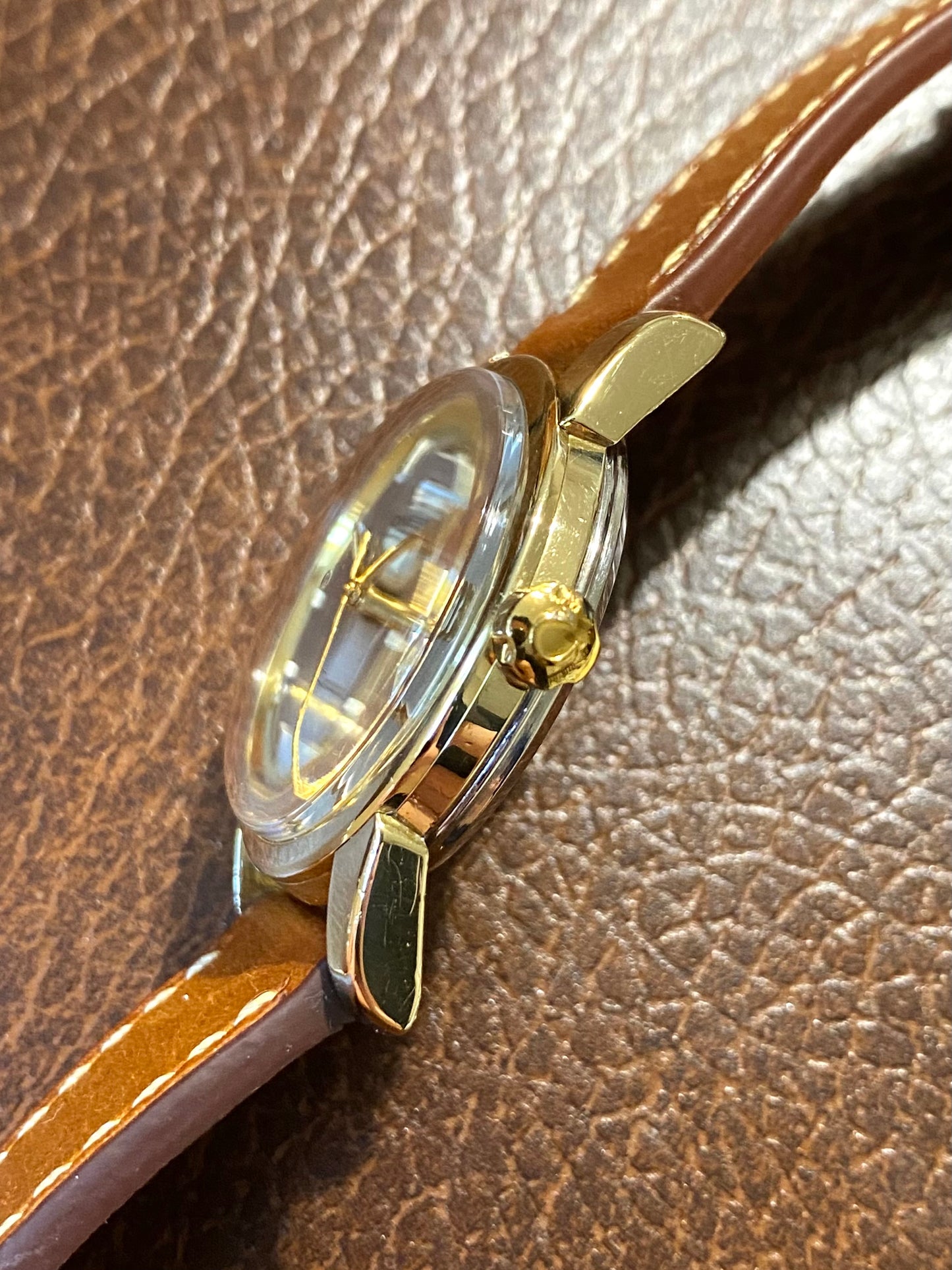 Omega Seamaster Calendar Automatic - Cal.503 Ref.2849 Montre Vintage Mécanique Plaqué Or