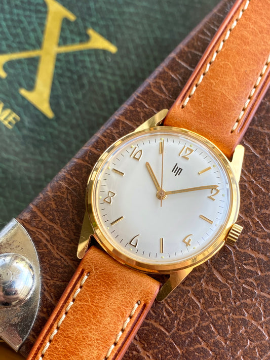 LIP France Montre Vintage Mécanique Plaqué Or RSC553 - 1960