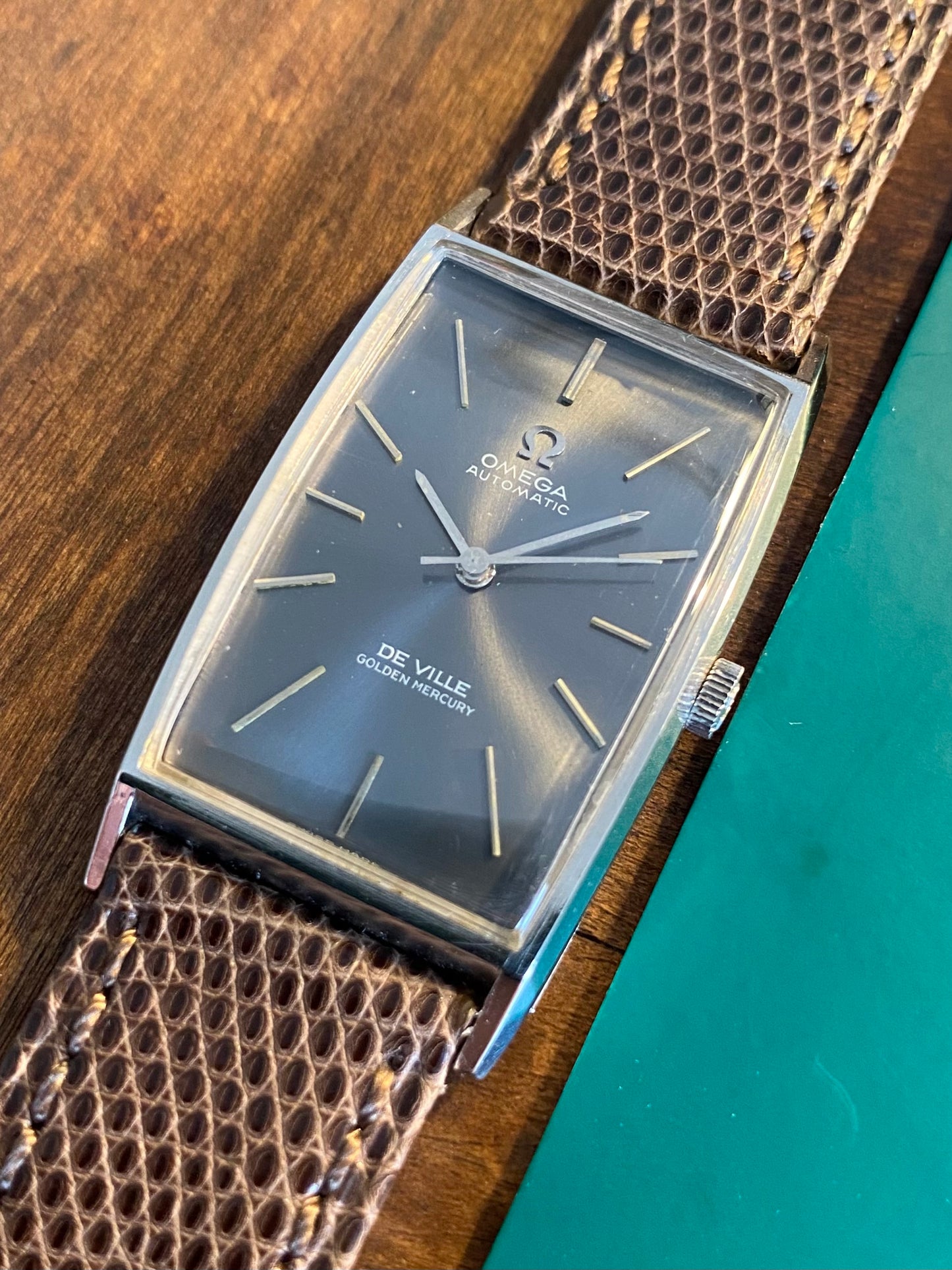 Omega DeVille Golden Mercury Automatic 161.034 Cal.671 Montre Vintage 1966