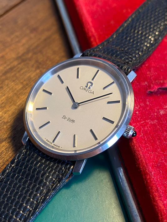 Omega De Ville 111.0107 + Boîte & Boucle Omega - Montre Vintage Cal.625 Mécanique 1976