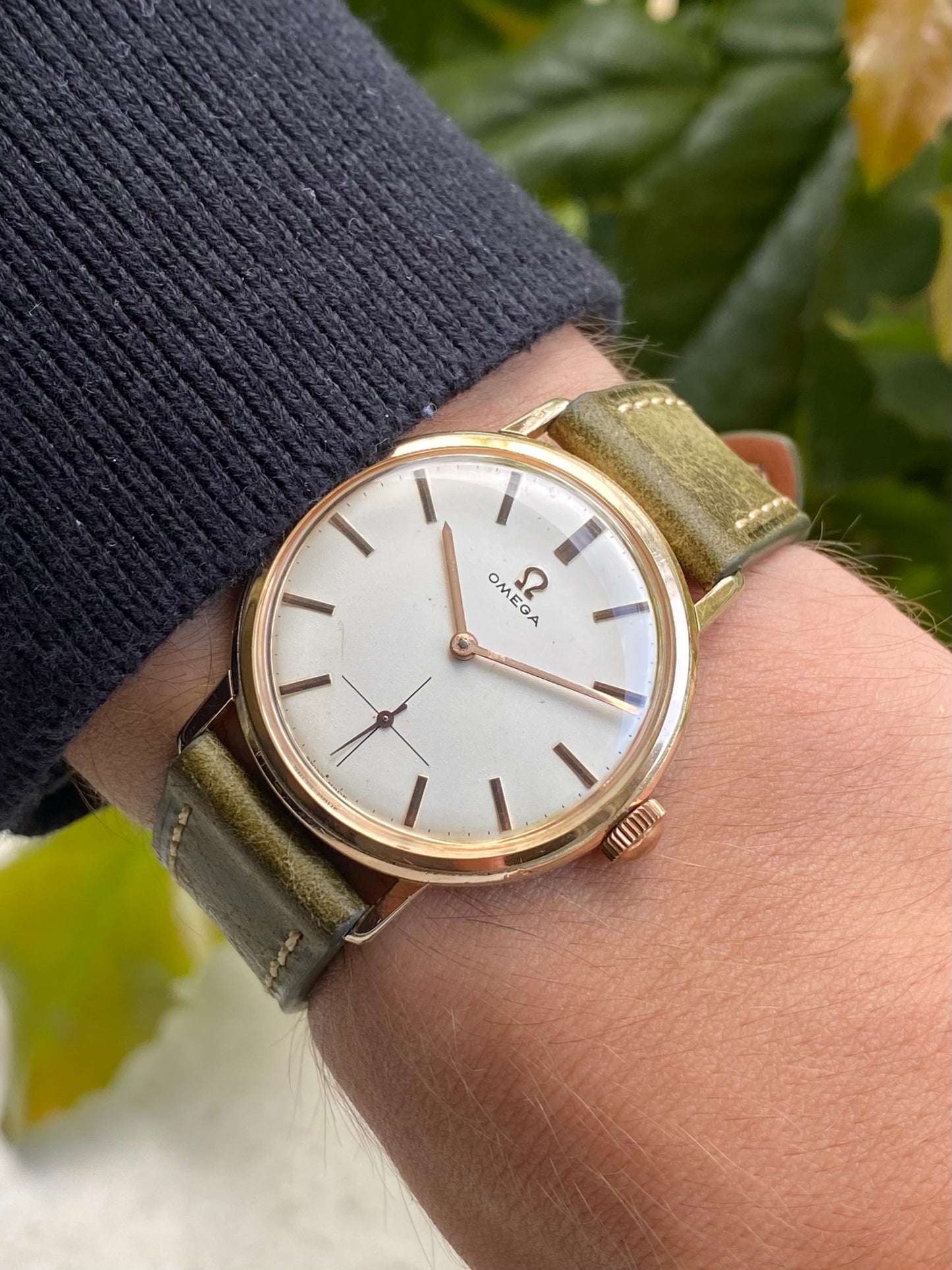 Omega Montre Vintage Mécanique Plaqué Or Cal.269 Réf. 121.002-62 - 1962
