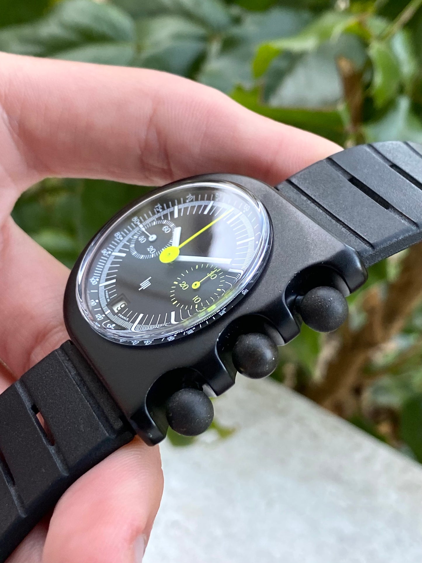 LIP Mach 2000 Chronograph Valjoux 7734 - Roger Tallon - Montre Vintage Mécanique - 1970