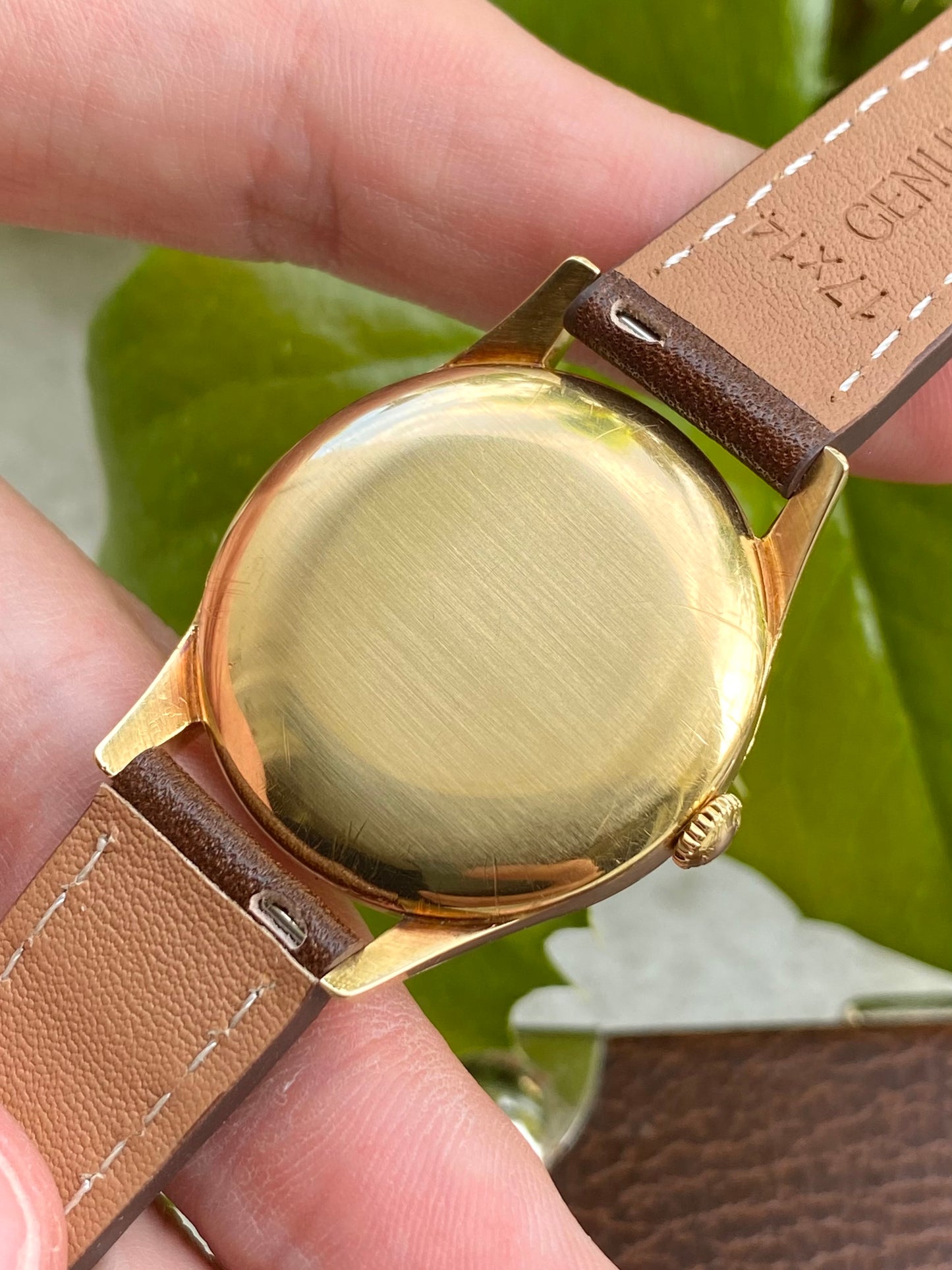 Longines Or Jaune 18k 750/1000 Montre Vintage Mécanique Cal. 23.ZS - 1955