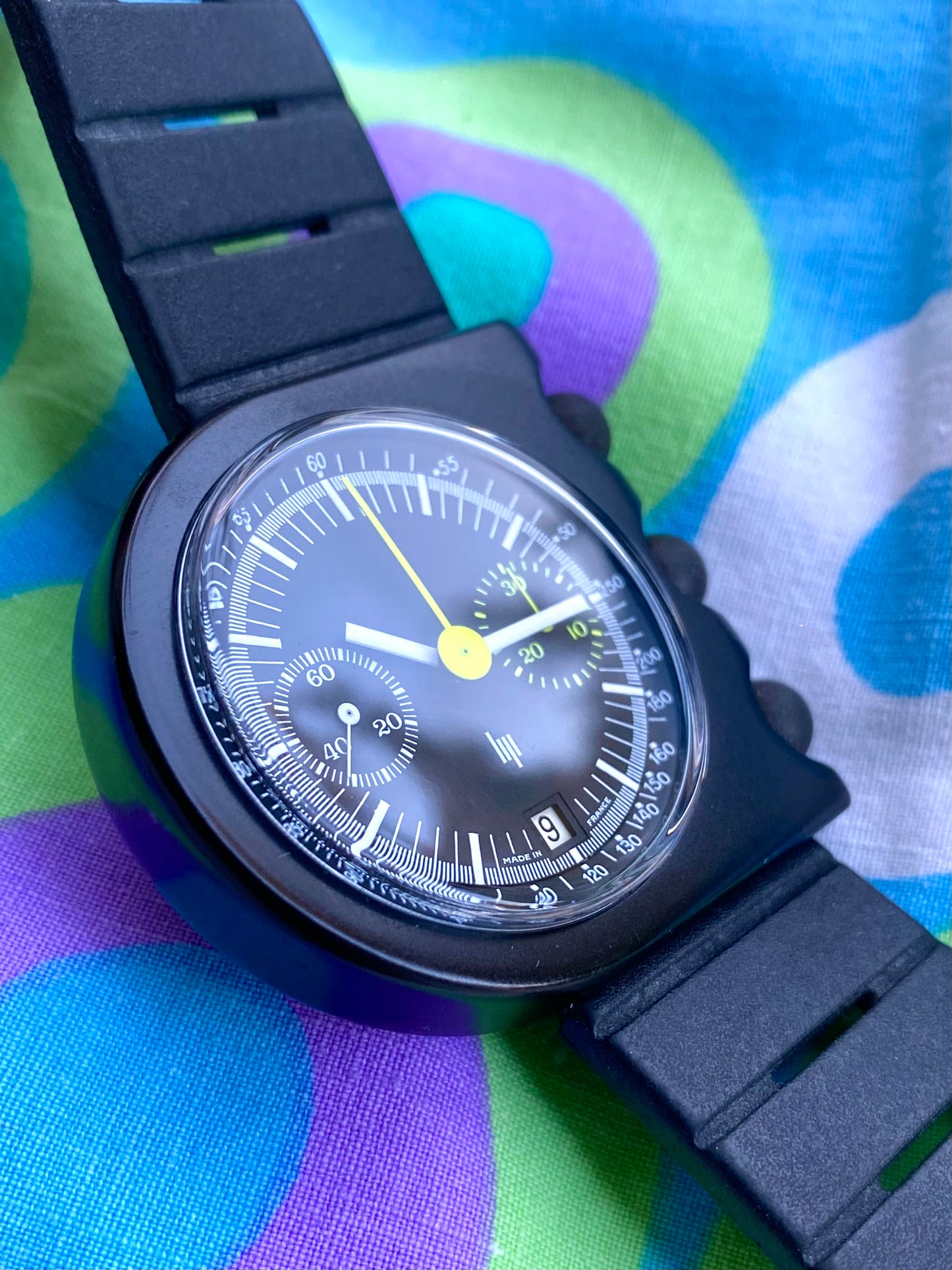 LIP Mach 2000 Chronograph Valjoux 7734 - Roger Tallon - Montre Vintage Mécanique - 1970