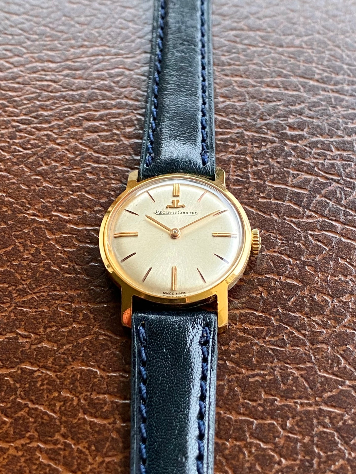 Jaeger-LeCoultre Lady Montre Femme Plaqué Or Vintage Mécanique 1960
