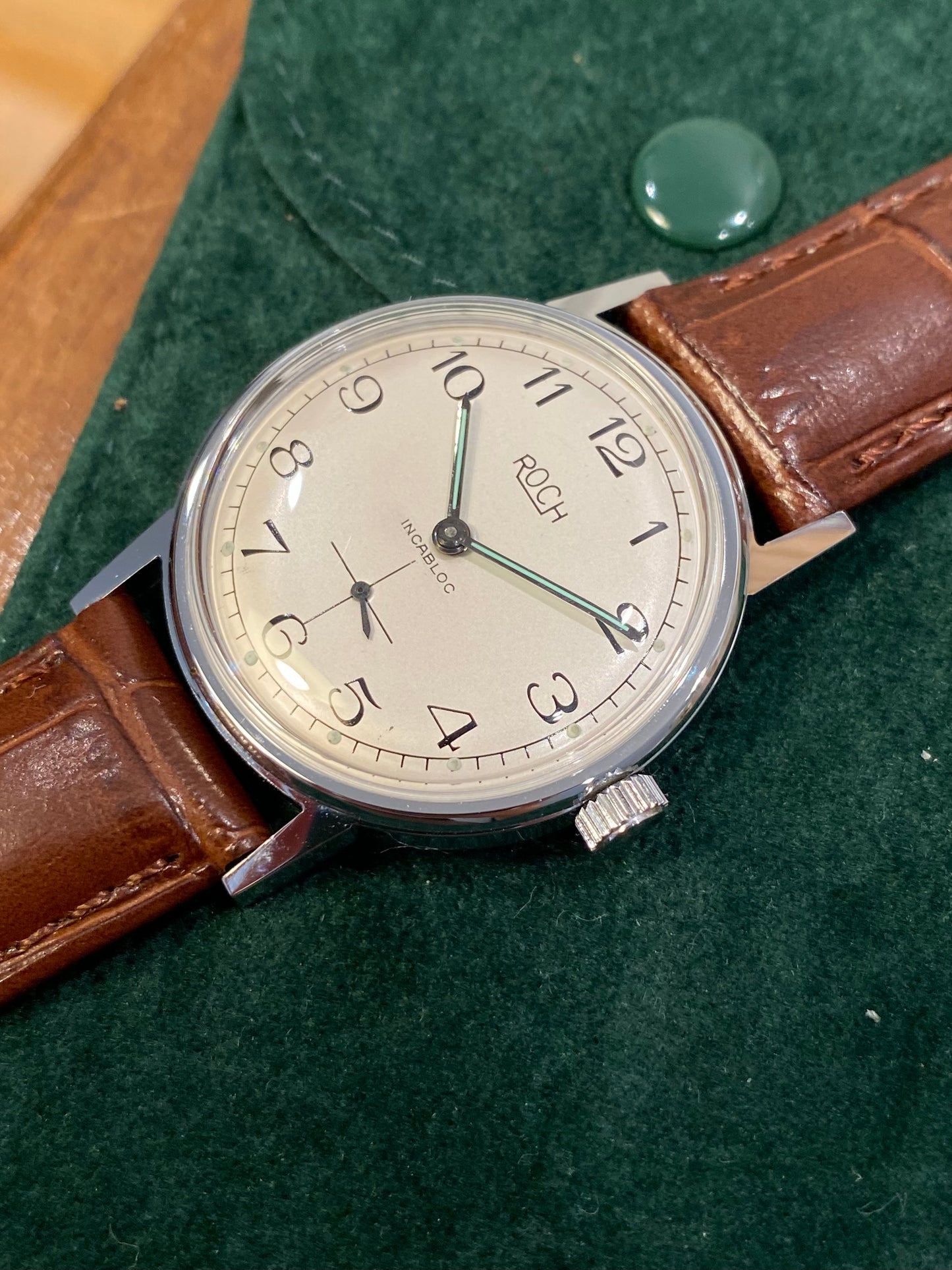 Roch Montre Vintage Neuve De Stock NOS Mécanique 1960