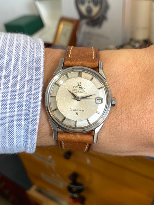 Omega Constellation Pie-Pan Automatic Montre Vintage 168.005 Cal.564 Mécanique 1968