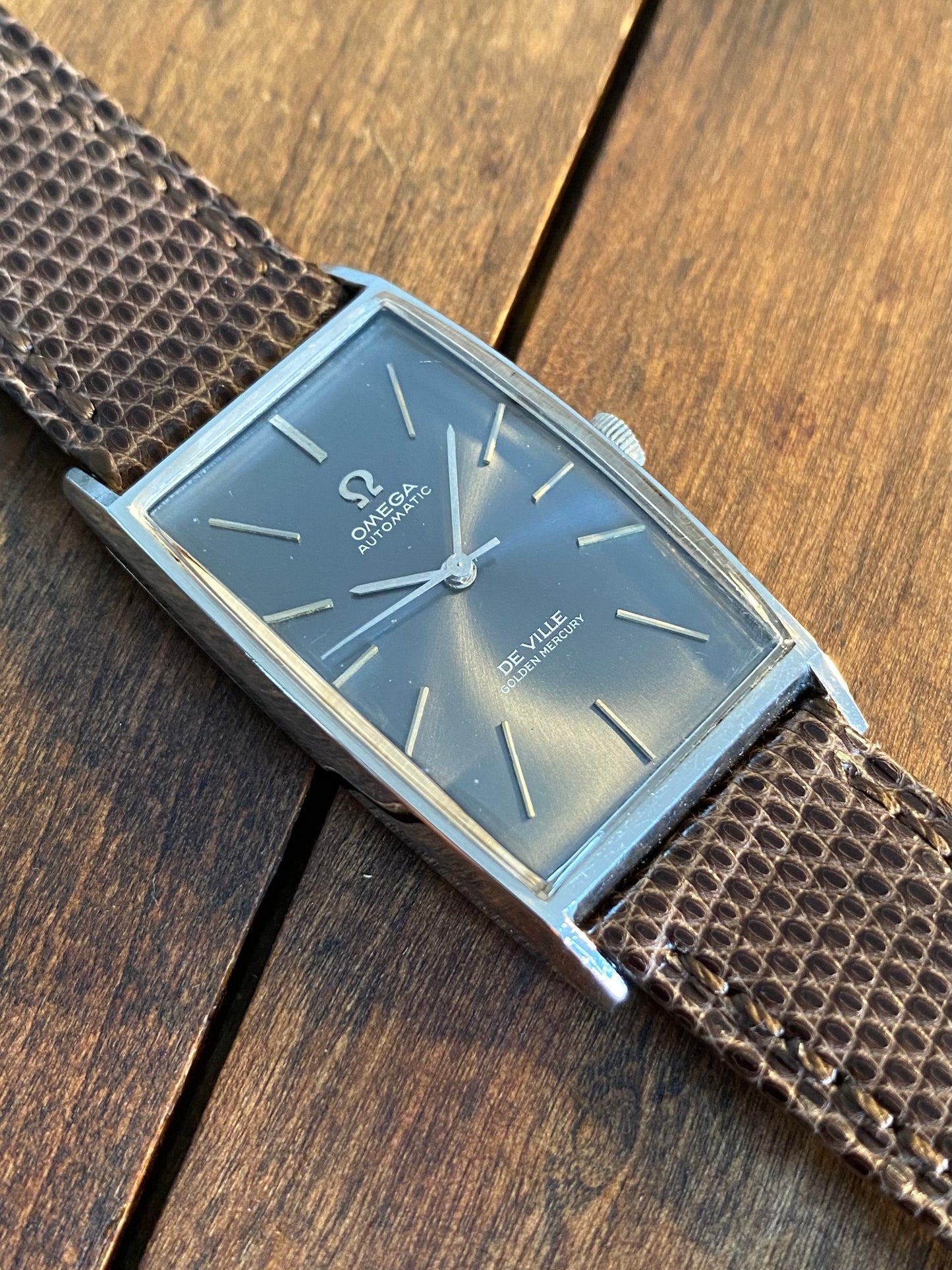 Omega DeVille Golden Mercury Automatic 161.034 Cal.671 Montre Vintage 1966