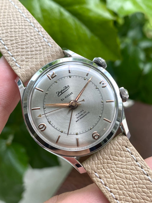 Jupiter Montre Ébauche Suisse Sonnerie Alarm AS.1475 Vintage Mécanique 1960