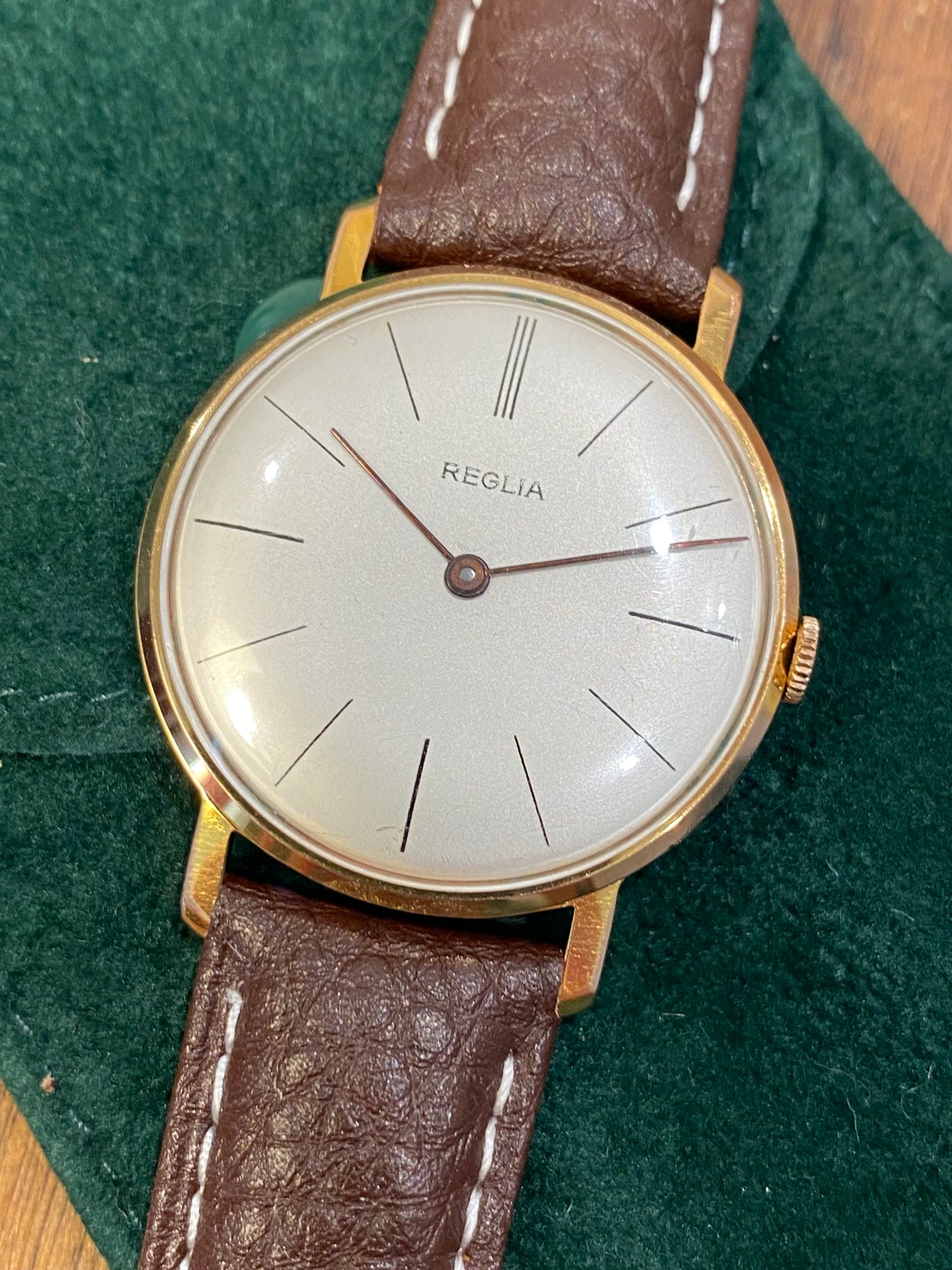 Reglia Extra Slim Montre Vintage Mécanique 1960