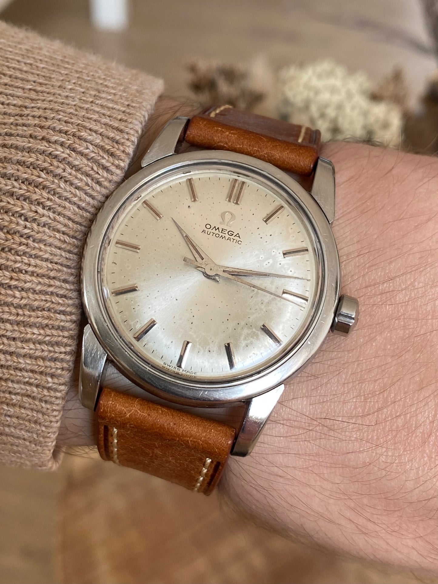 Omega Bumper Automatic Montre Vintage Cal.354 1954