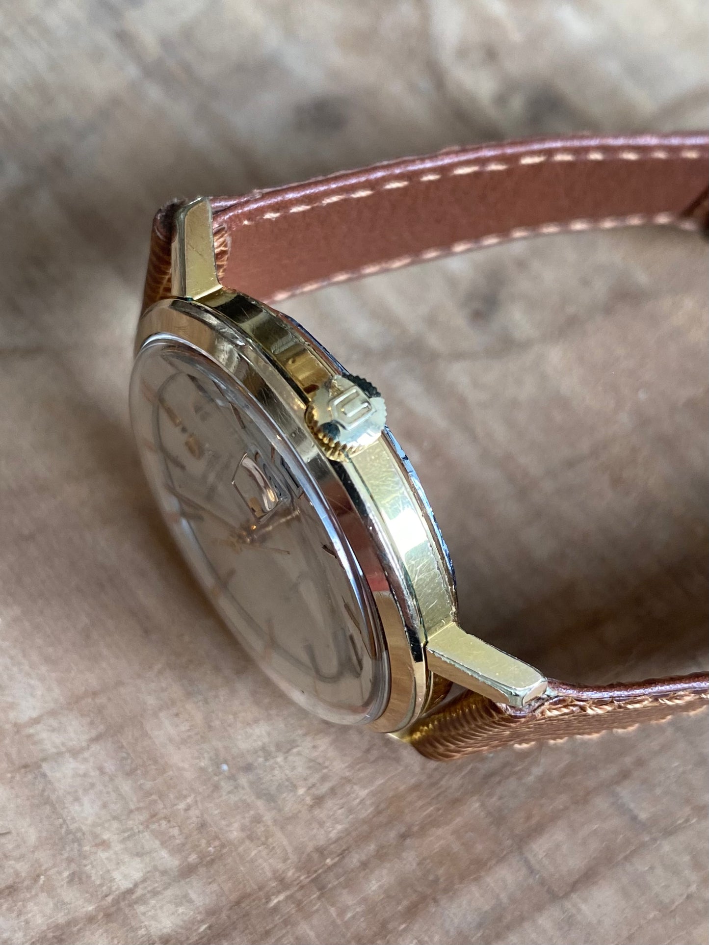Universal Polerouter Genève Montre Vintage Automatic Microtor 1960