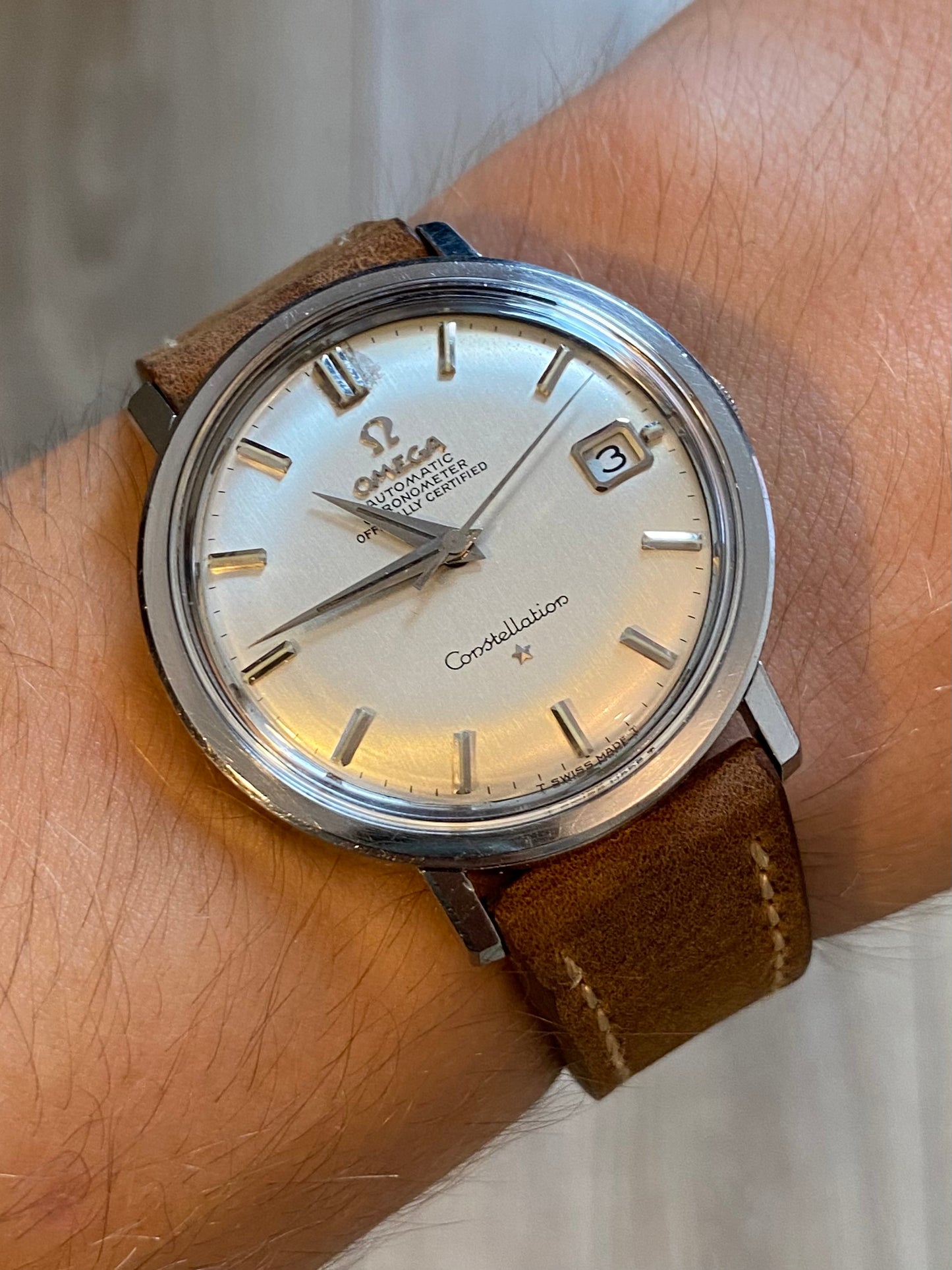 Omega Constellation Chronometer Montre Automatic Vintage ST 168.004 - 1966