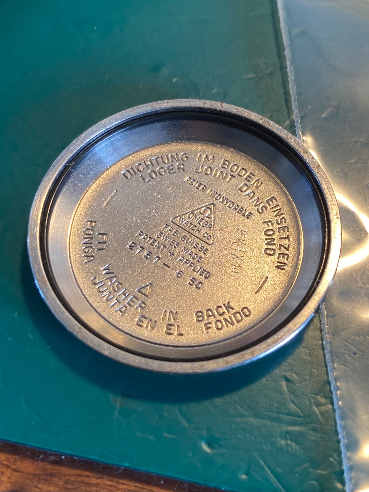 Omega Bumper Automatic Montre Vintage Cal.354 1954