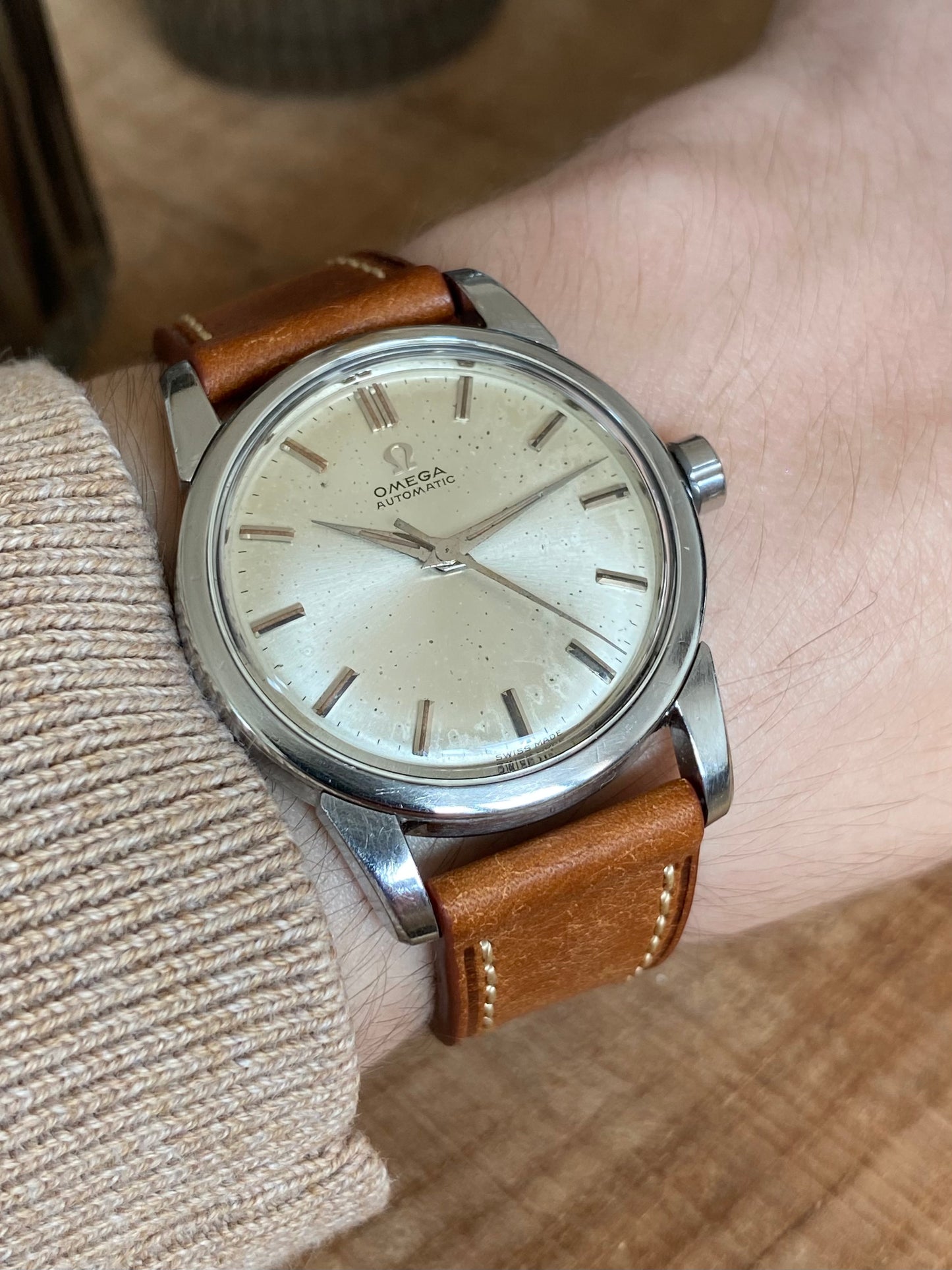 Omega Bumper Automatic Montre Vintage Cal.354 1954