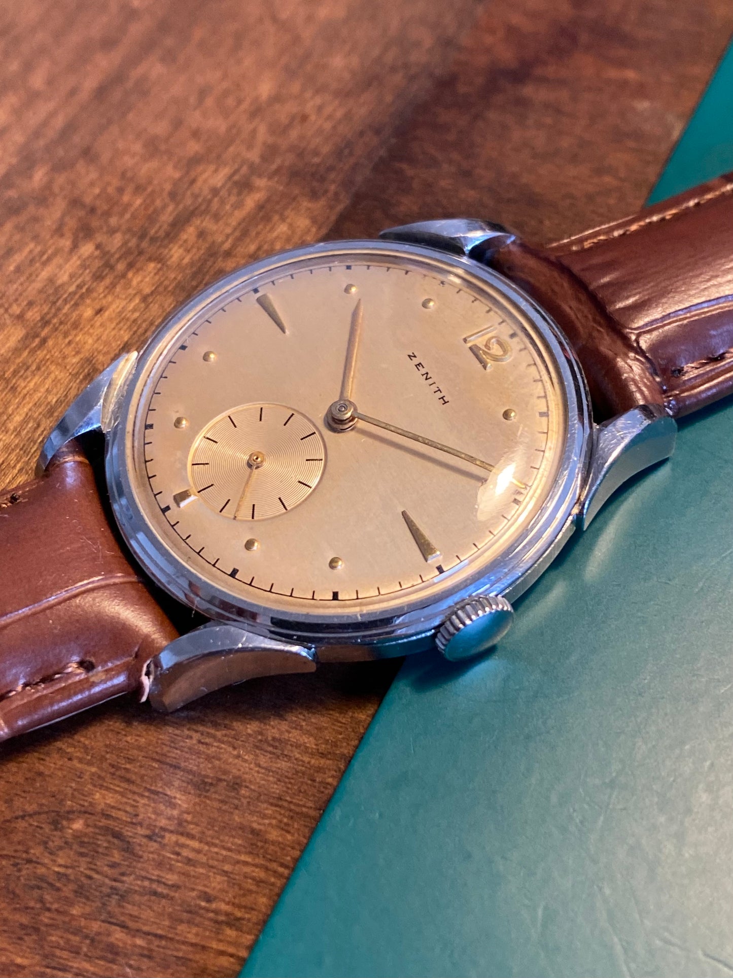 Zenith Calatrava Montre Vintage Mécanique 106-50-6 1950