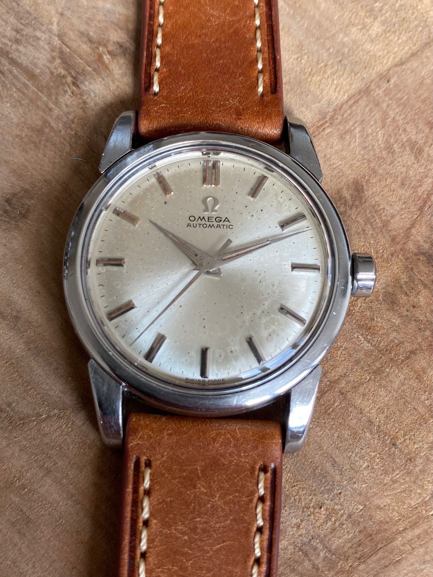 Omega Bumper Automatic Montre Vintage Cal.354 1954