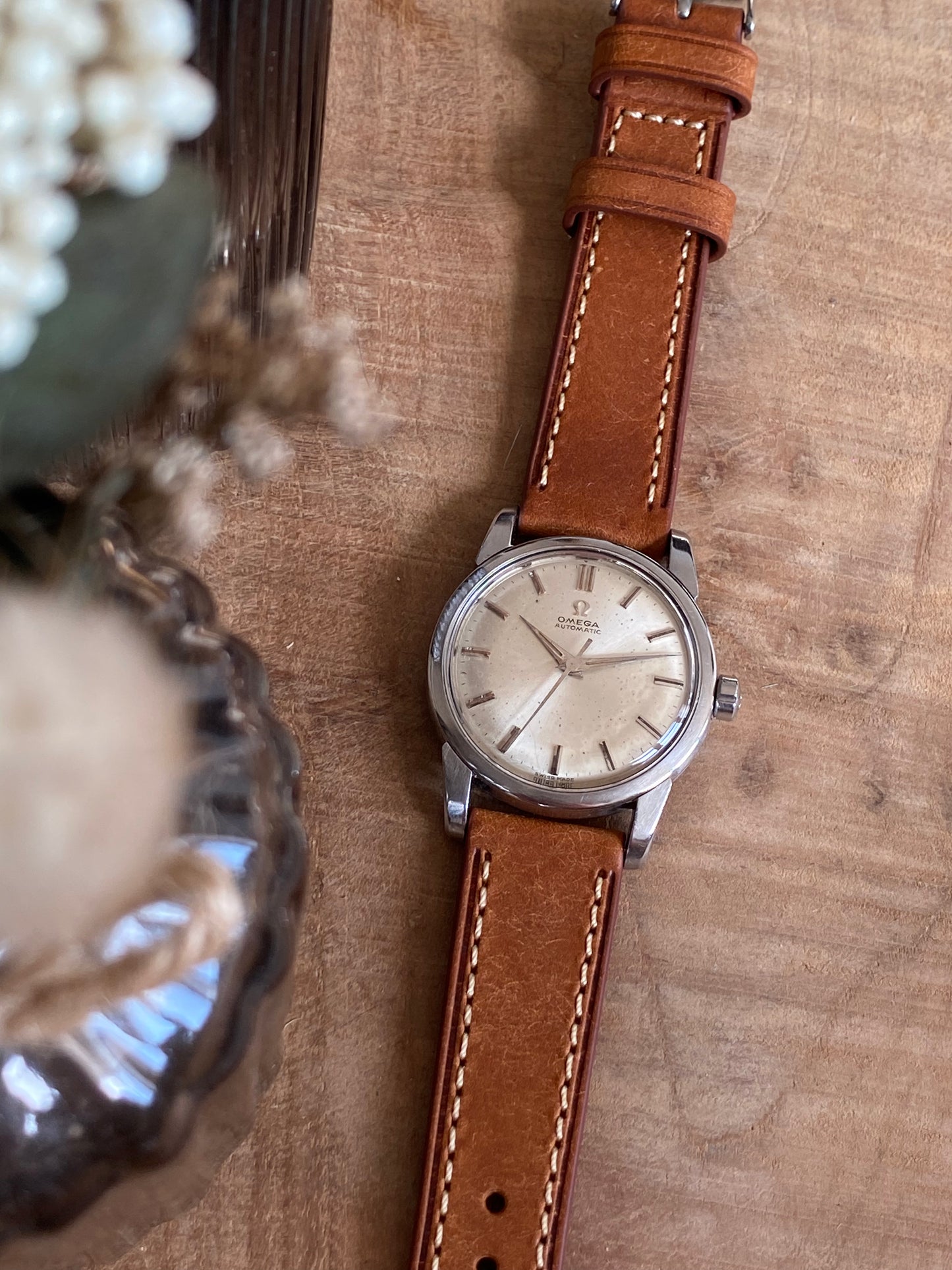 Omega Bumper Automatic Montre Vintage Cal.354 1954