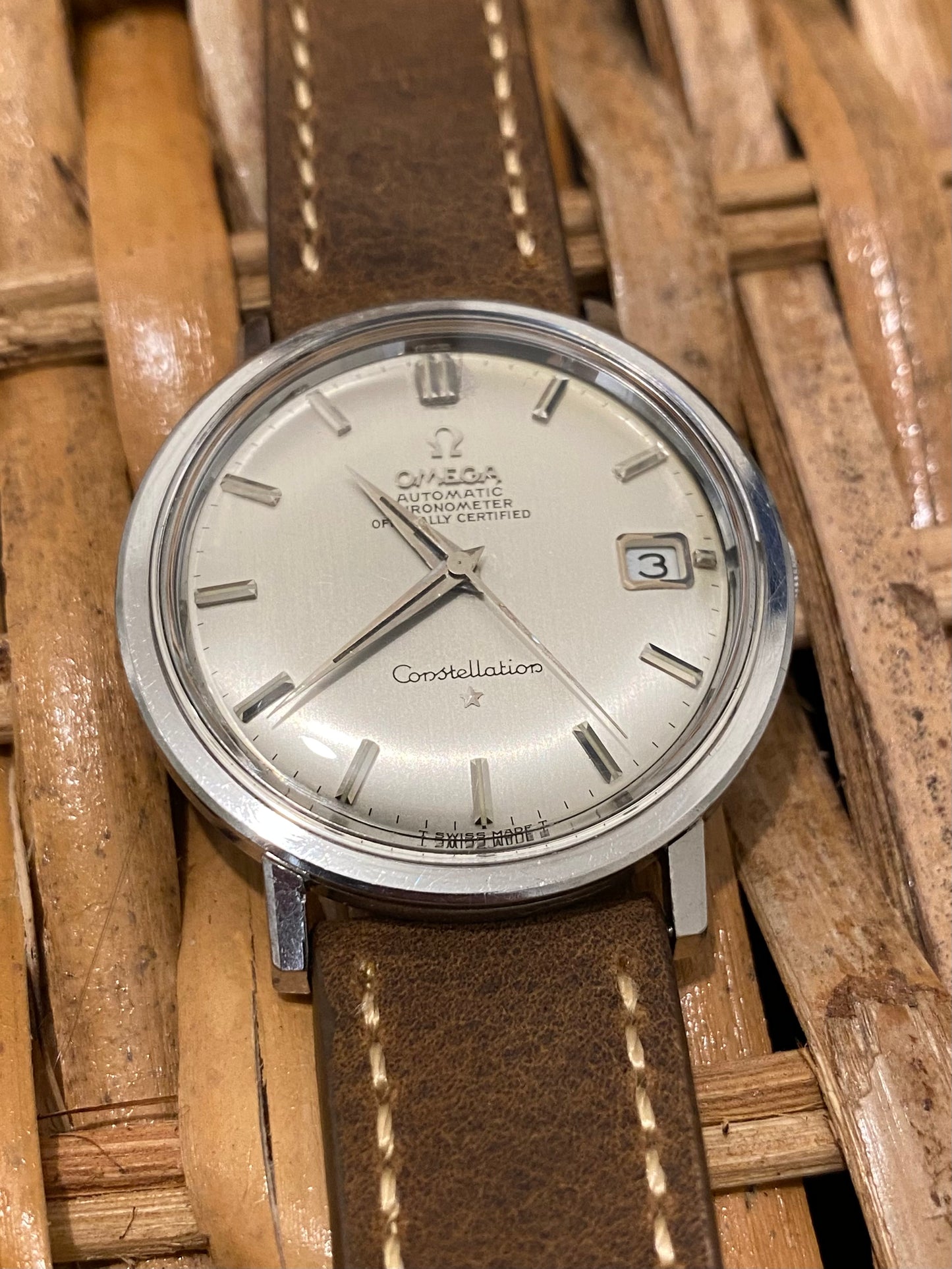 Omega Constellation Chronometer Montre Automatic Vintage ST 168.004 - 1966