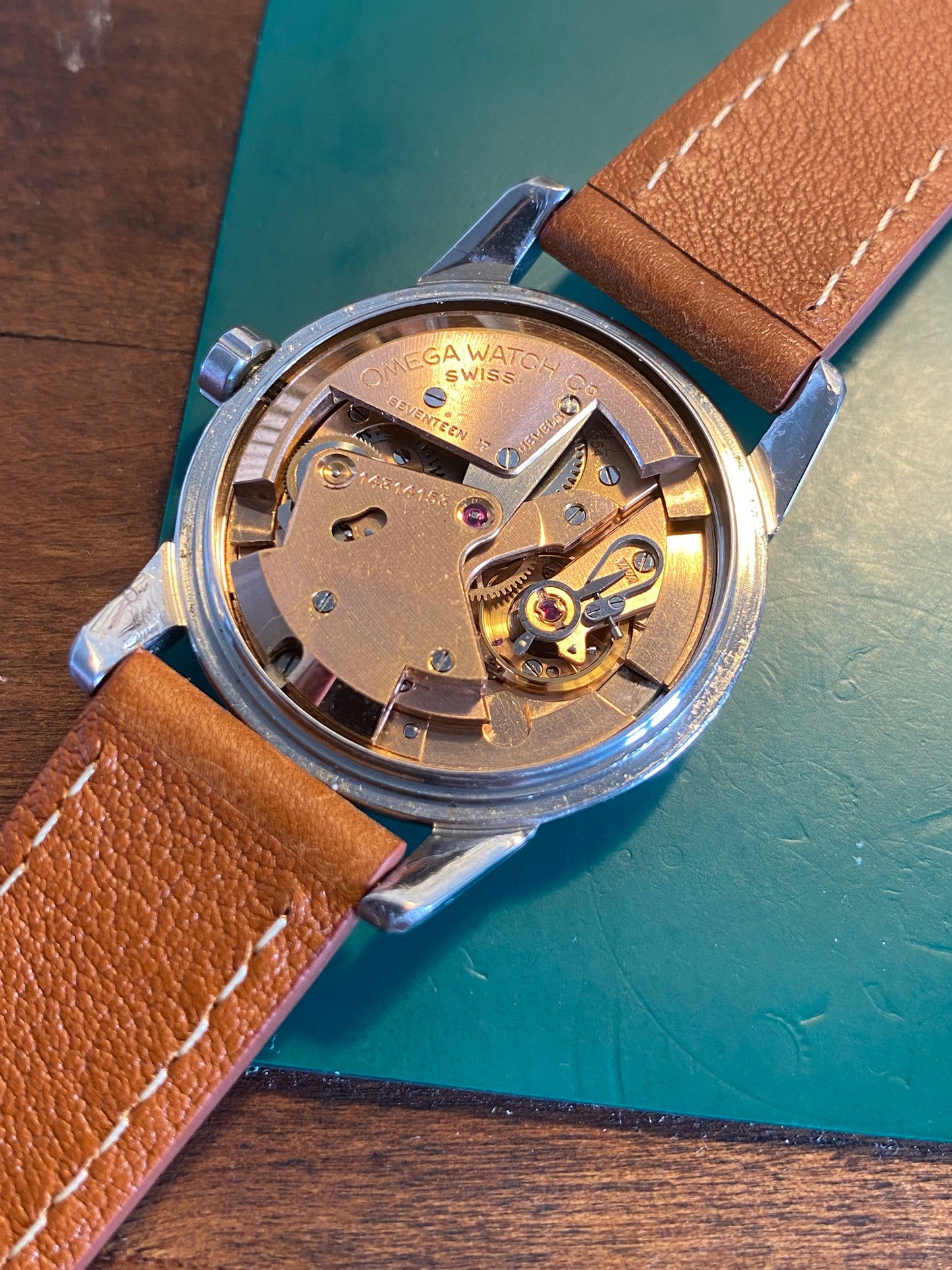 Omega Bumper Automatic Montre Vintage Cal.354 1954