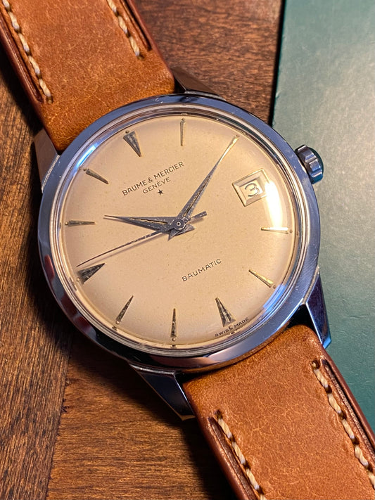 Baume & Mercier Baumatic Montre Vintage Automatic 1960