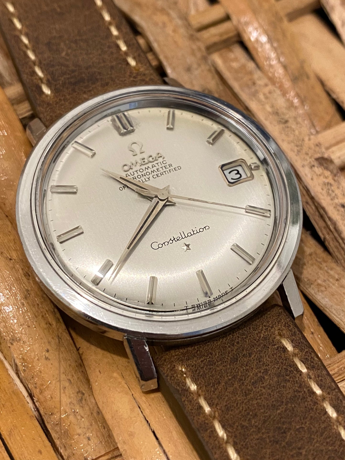 Omega Constellation Chronometer Montre Automatic Vintage ST 168.004 - 1966
