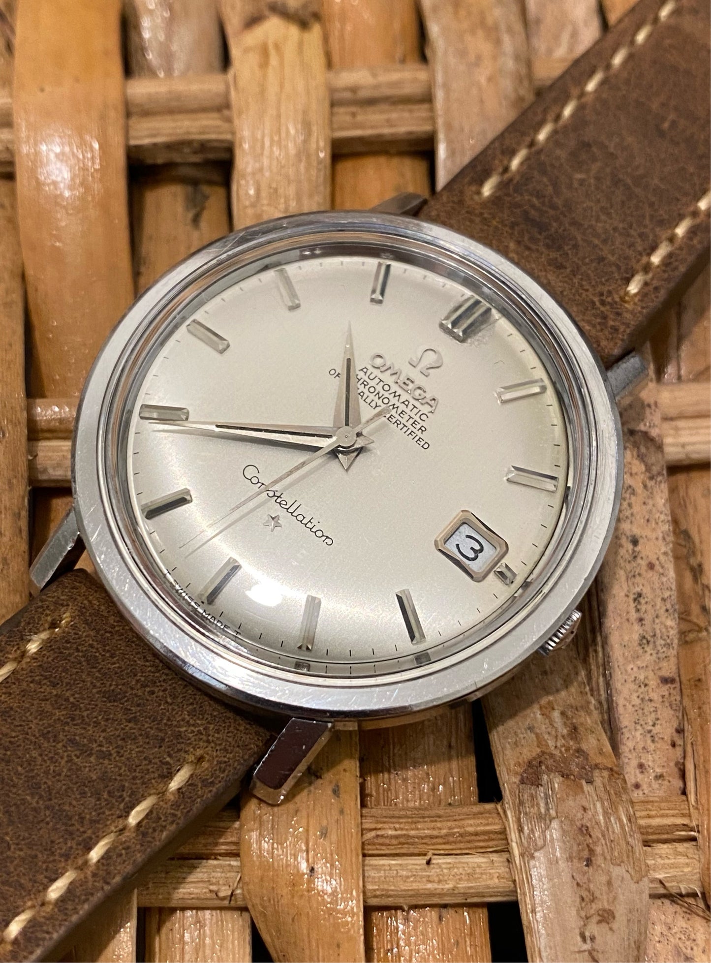 Omega Constellation Chronometer Montre Automatic Vintage ST 168.004 - 1966