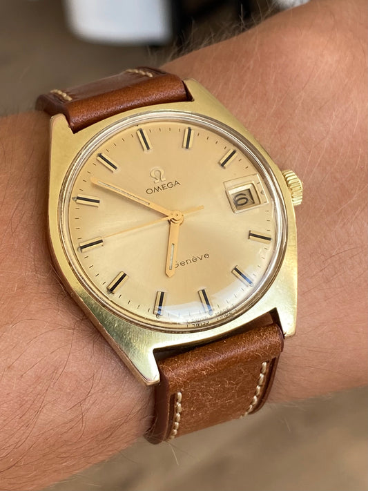 Omega Genève 136.041 Montre Vintage Cal.613 Mécanique 1969