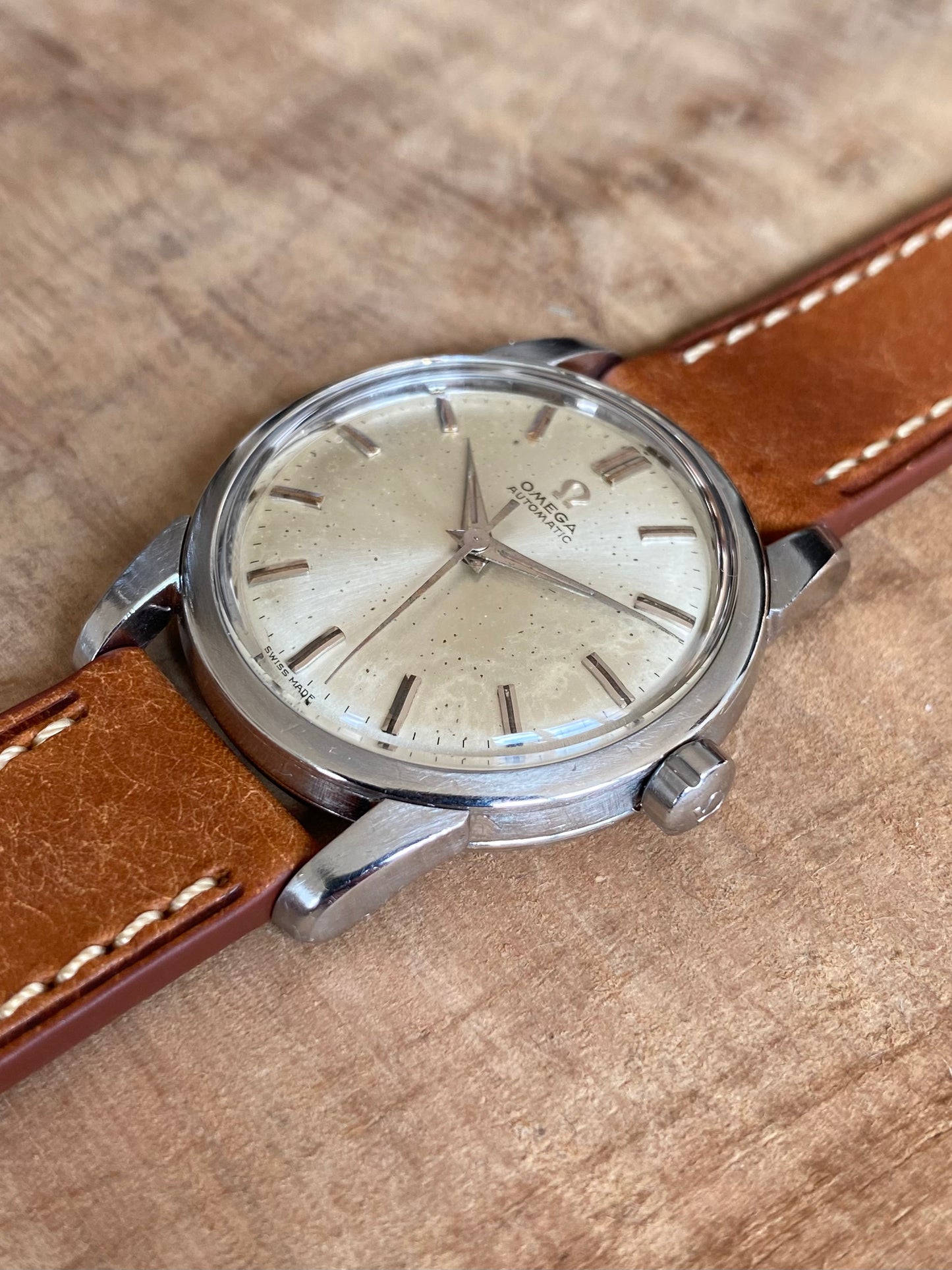 Omega Bumper Automatic Montre Vintage Cal.354 1954