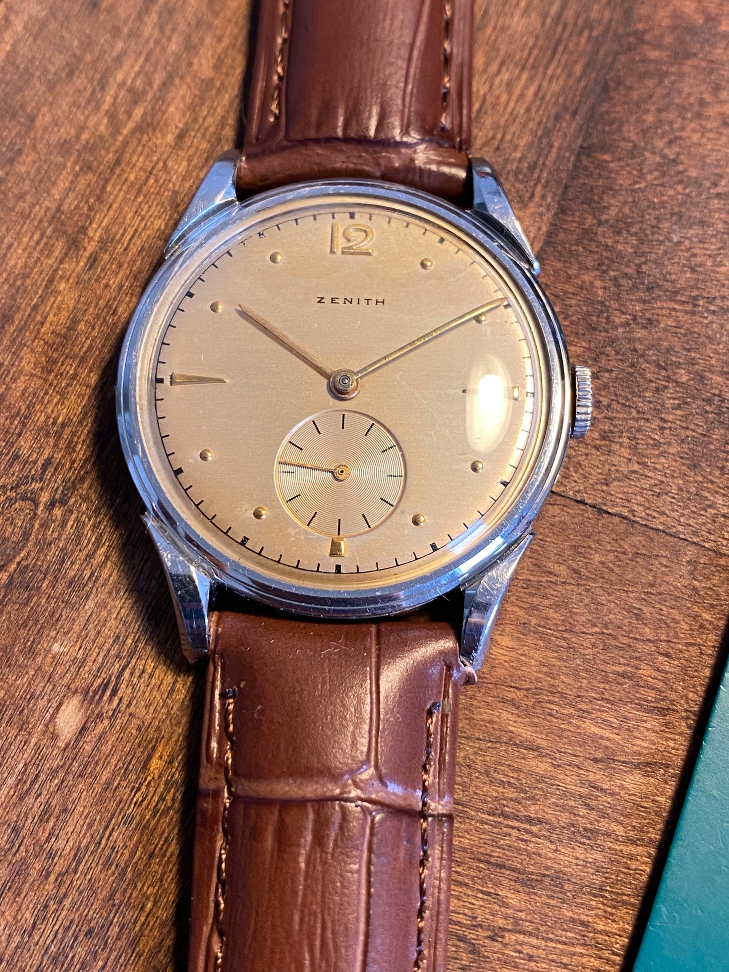 Zenith Calatrava Montre Vintage Mécanique 106-50-6 1950
