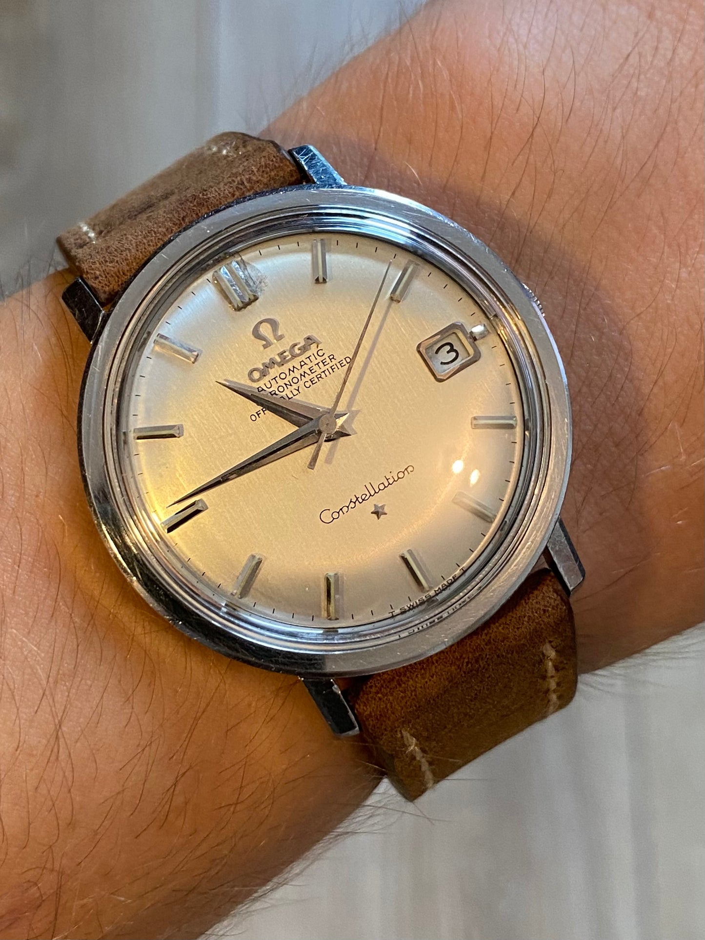 Omega Constellation Chronometer Montre Automatic Vintage ST 168.004 - 1966