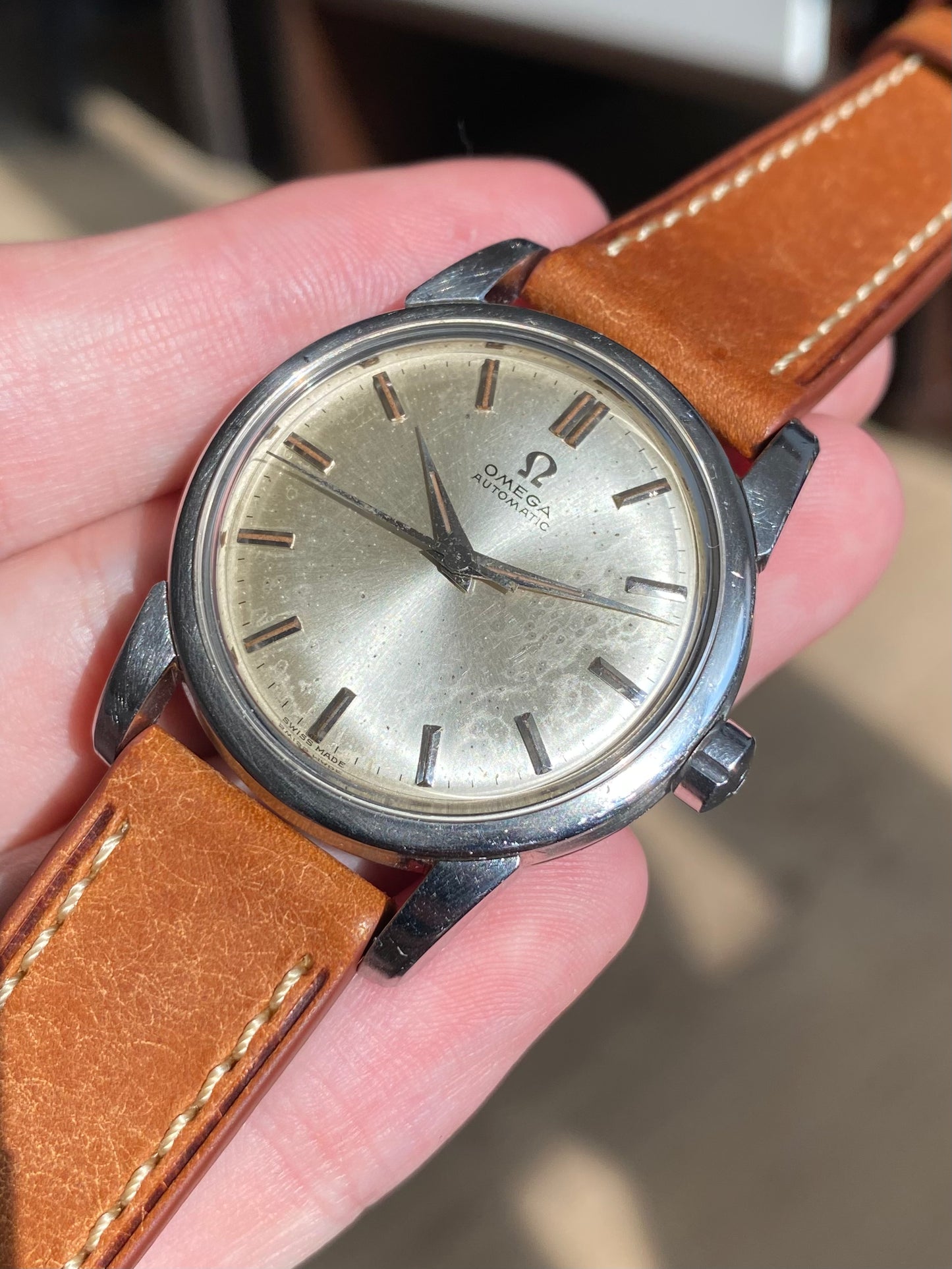 Omega Bumper Automatic Montre Vintage Cal.354 1954